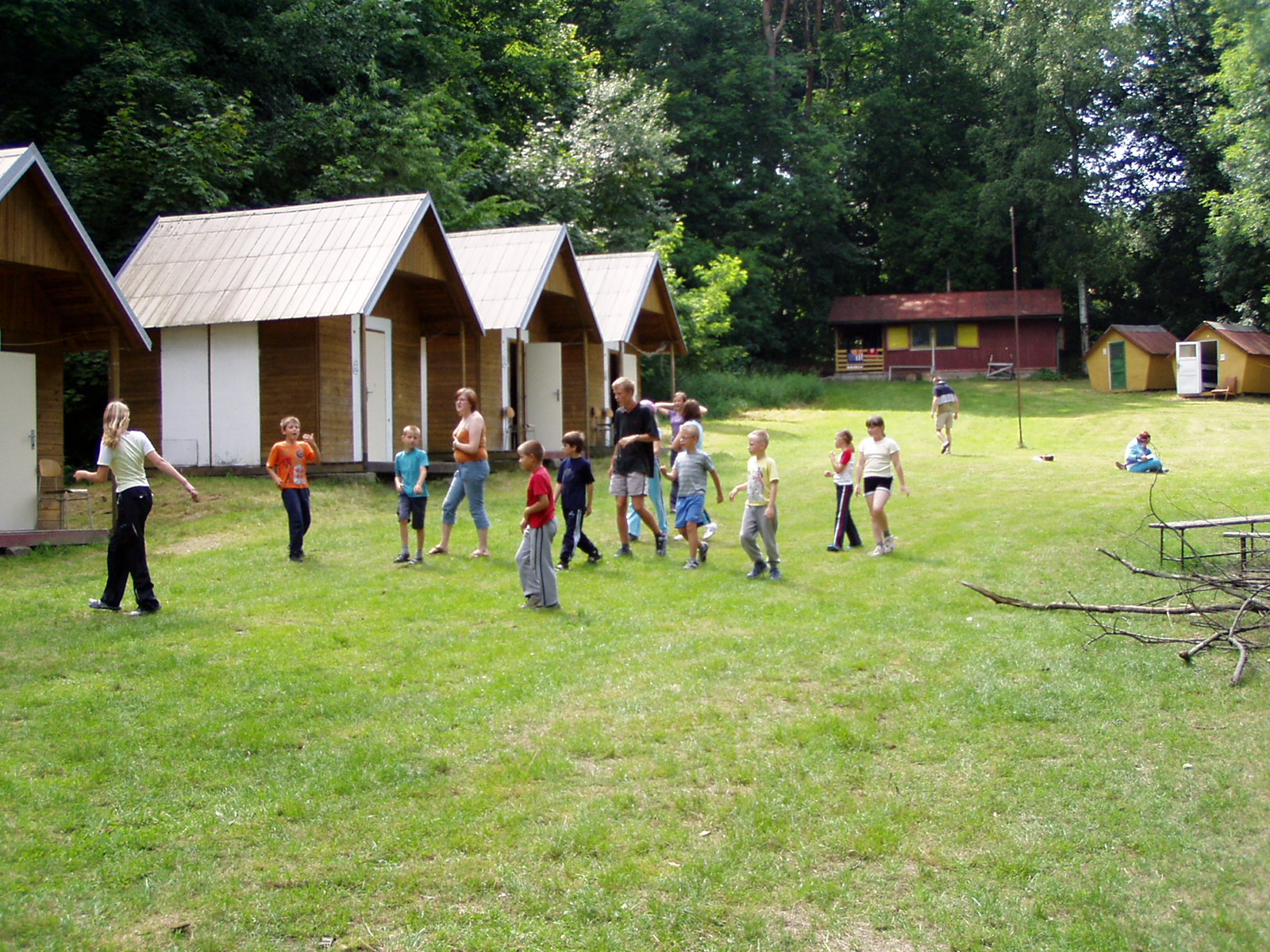 Suté břehy - táborová osada foto 2