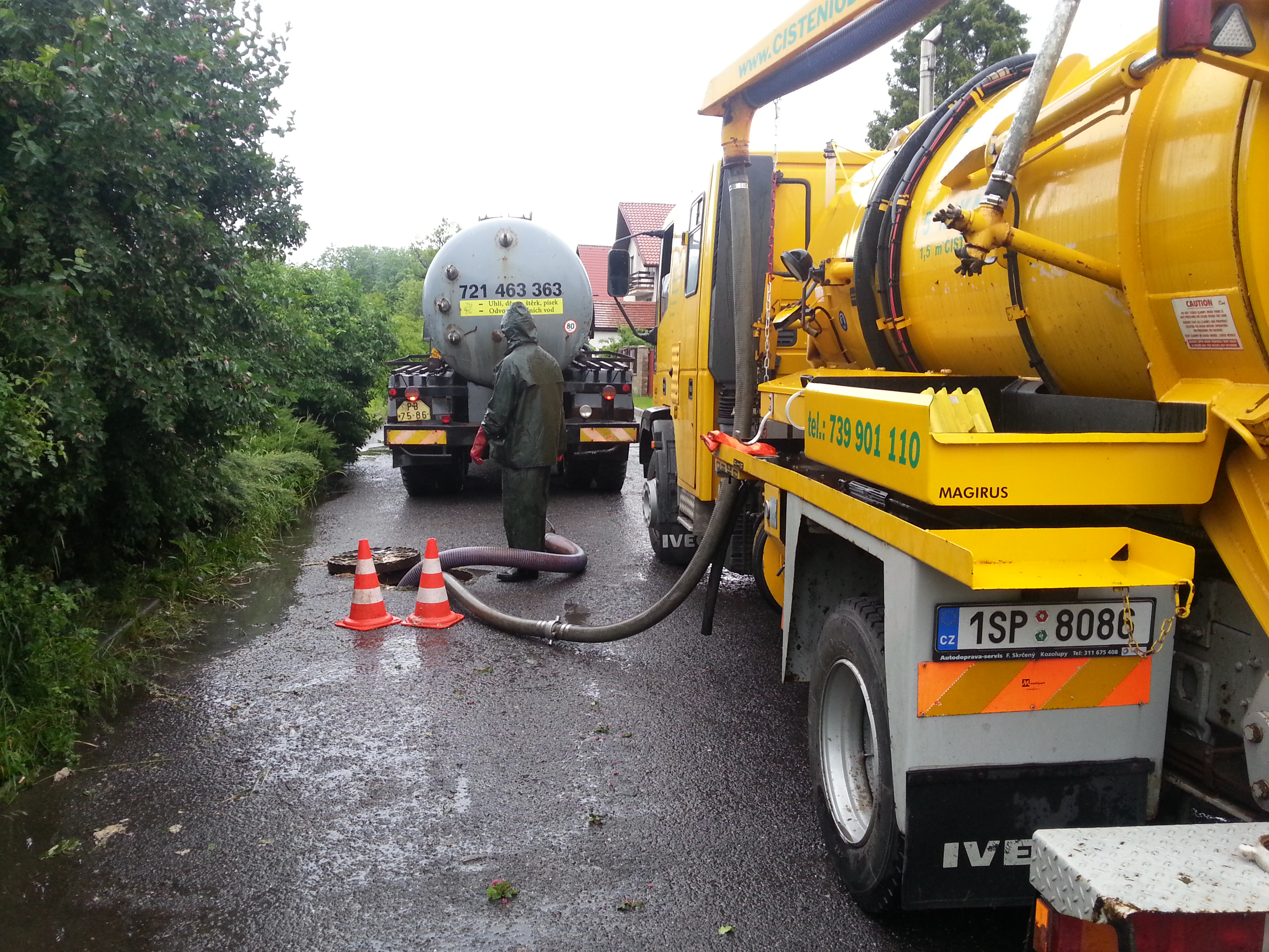 Dudáček Miroslav čištění kanalizace foto 2