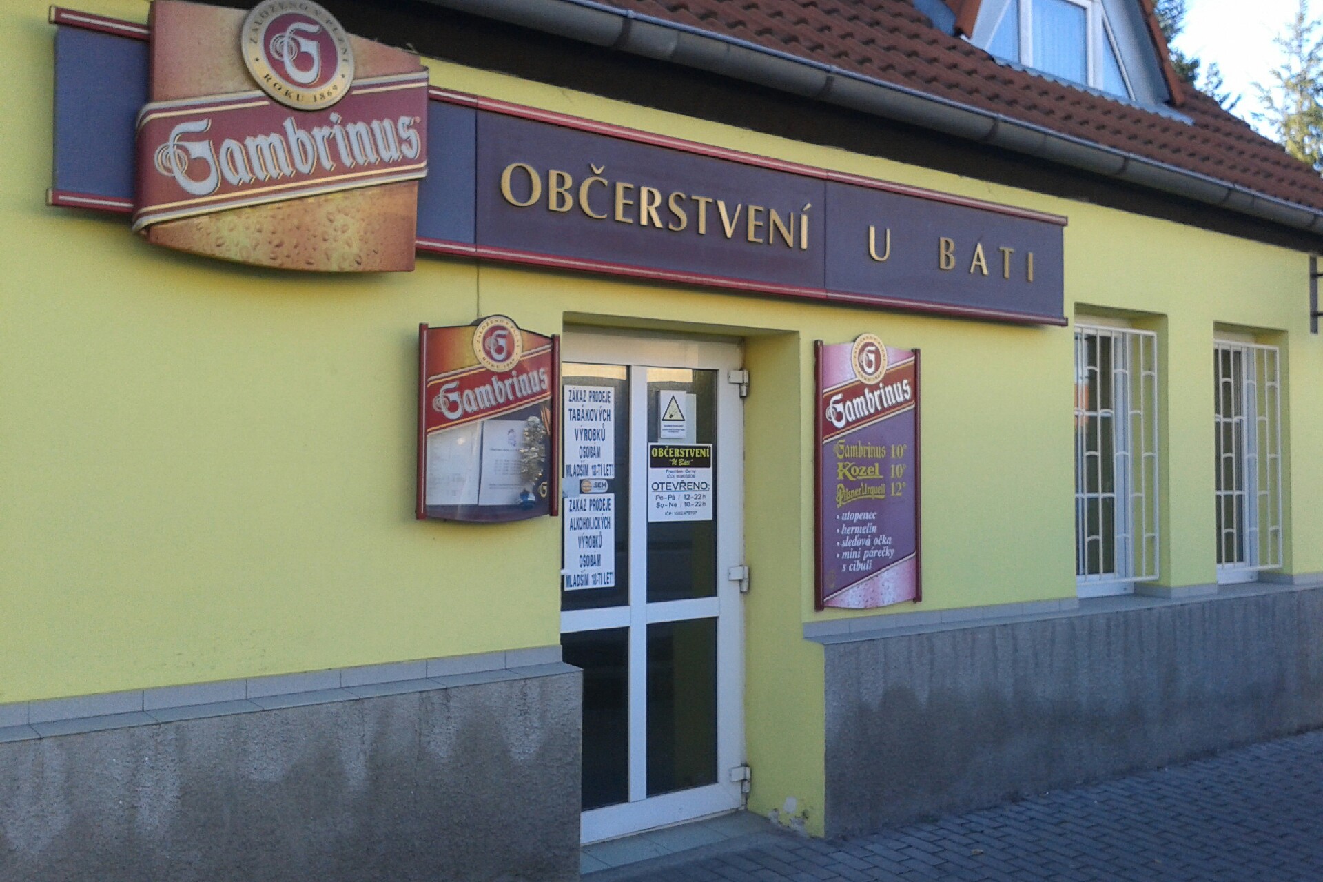 Občerstvení U Báti