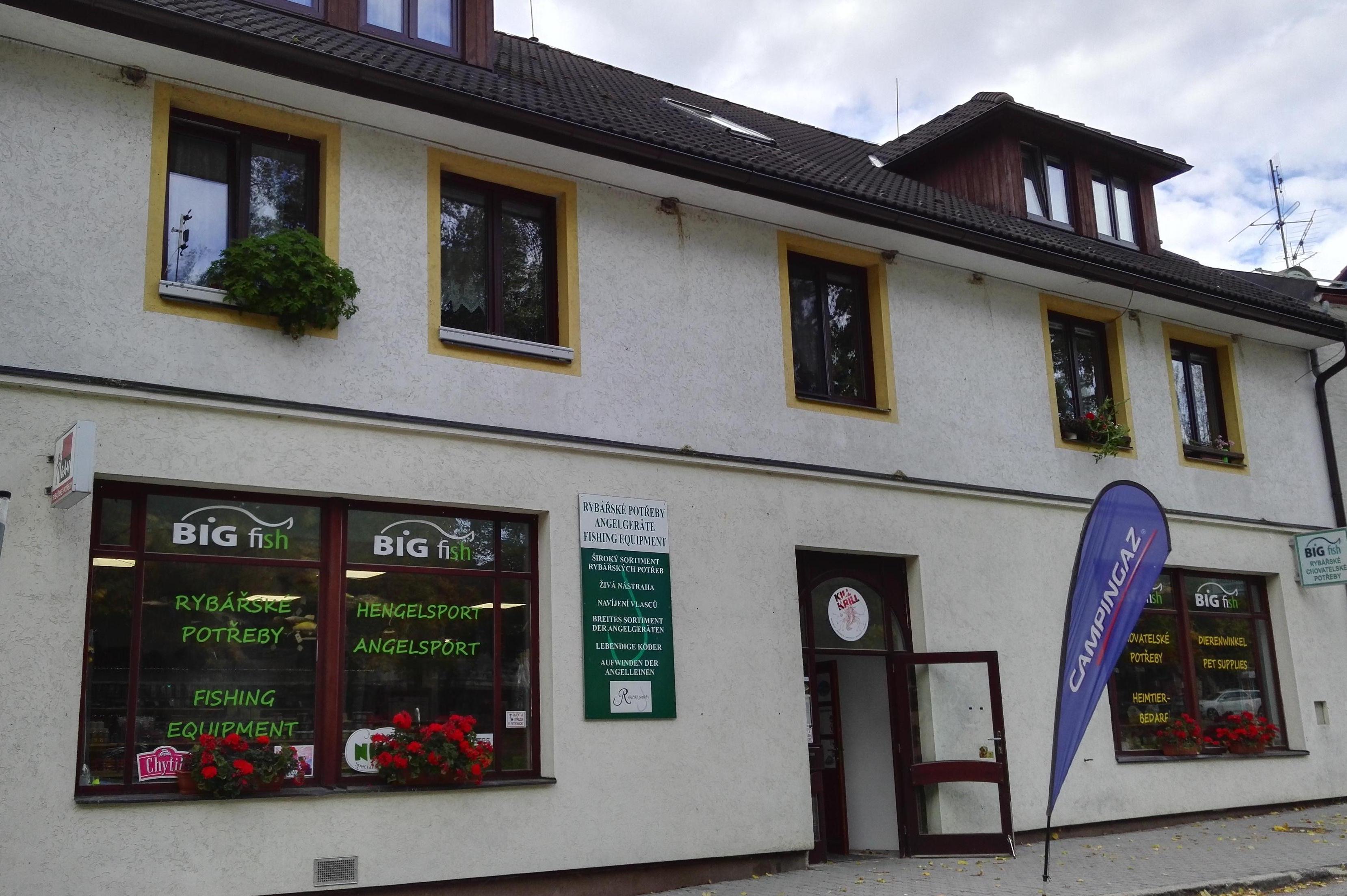 Prodejna rybářských potřeb Big Fish