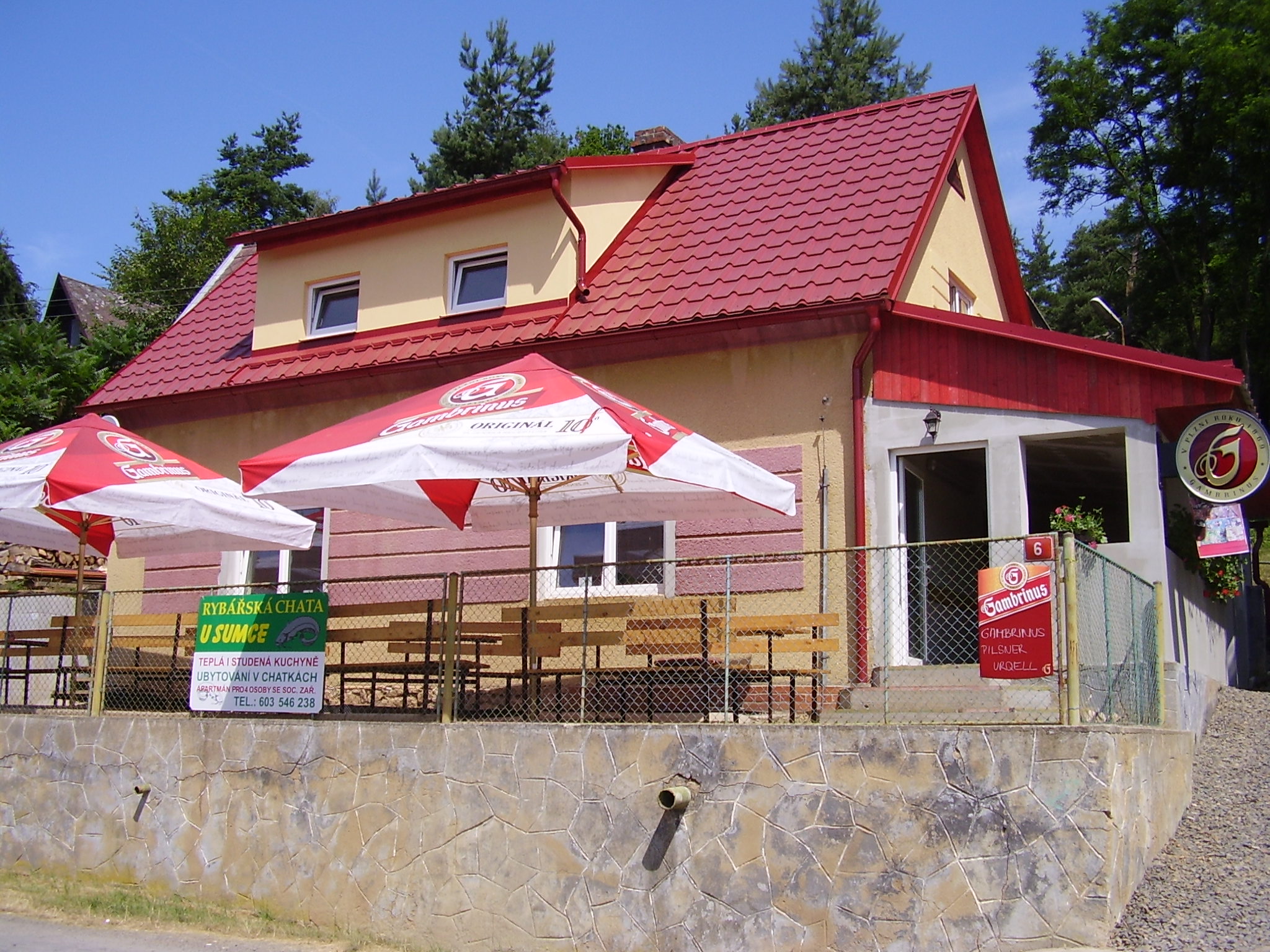 Rybářská chata U Sumce