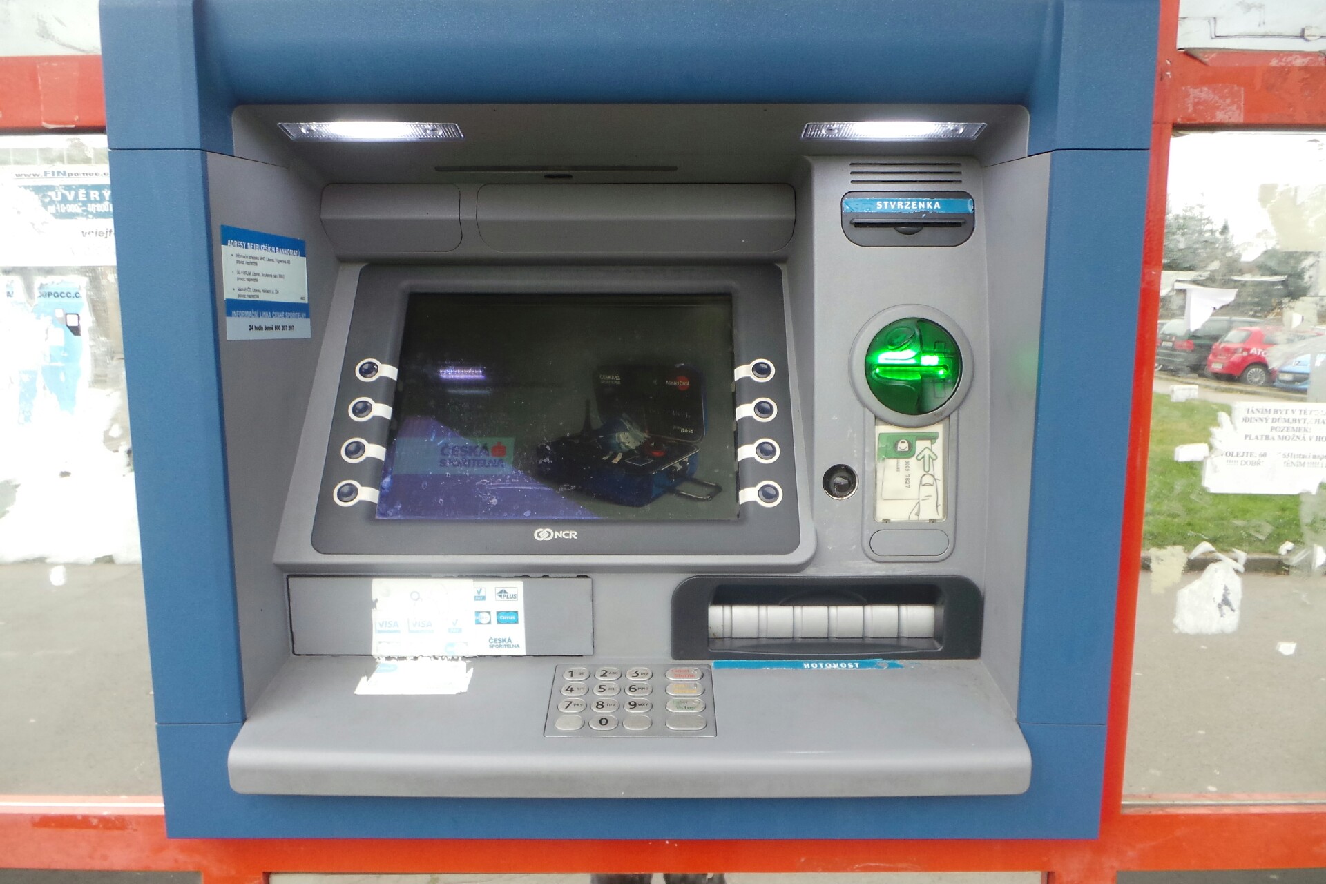 Bankomat České spořitelny