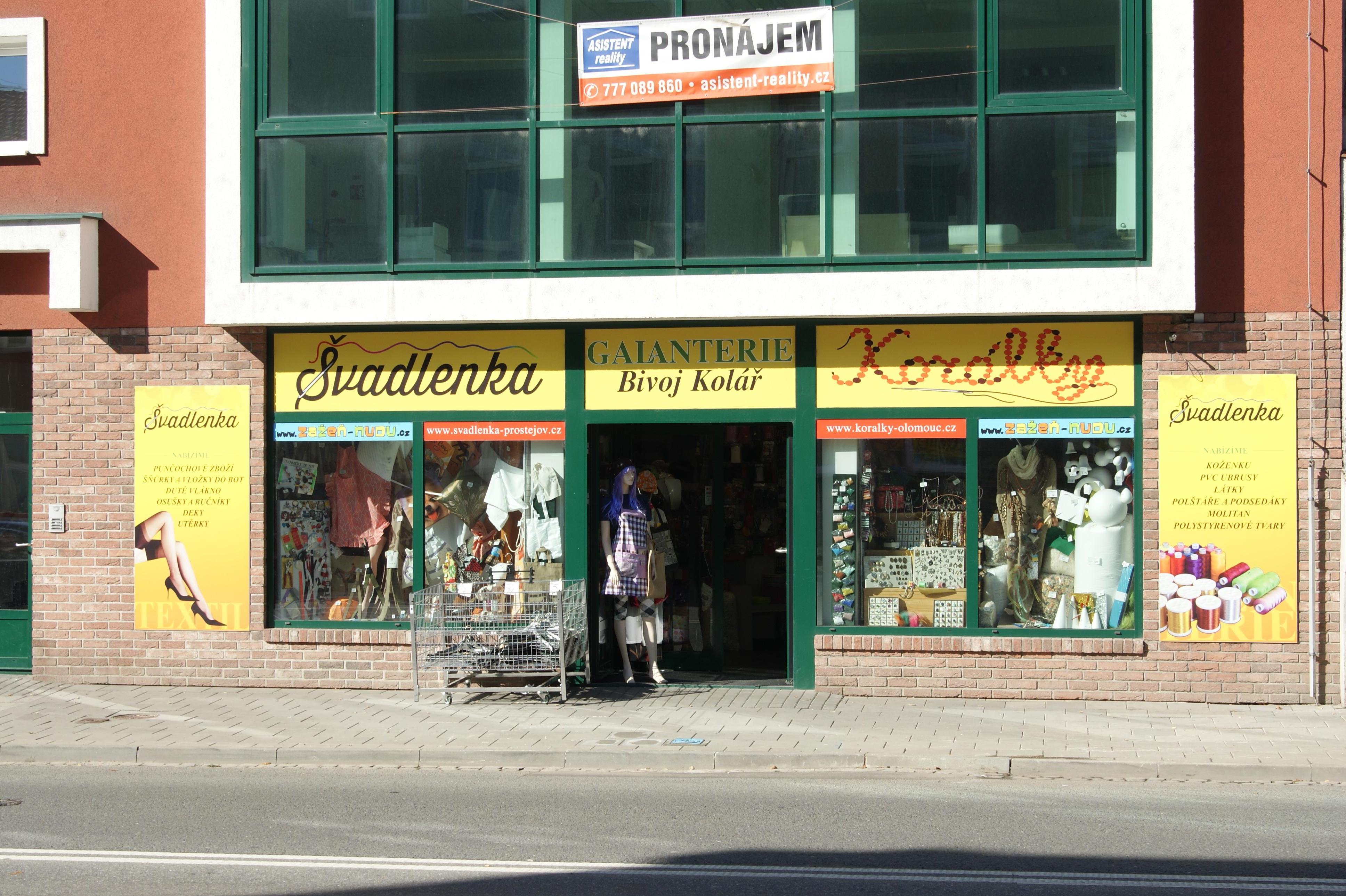 Švadlenka- GALANTERIE Bivoj KOLÁŘ