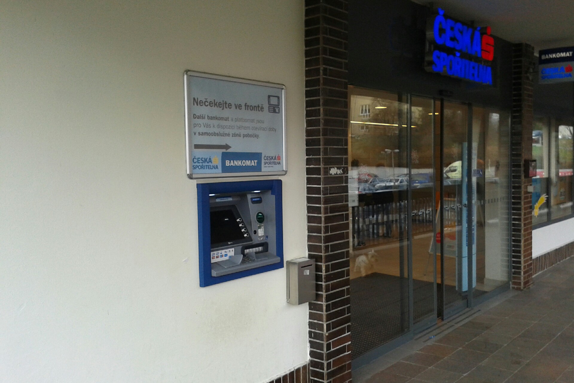 Bankomat České spořitelny