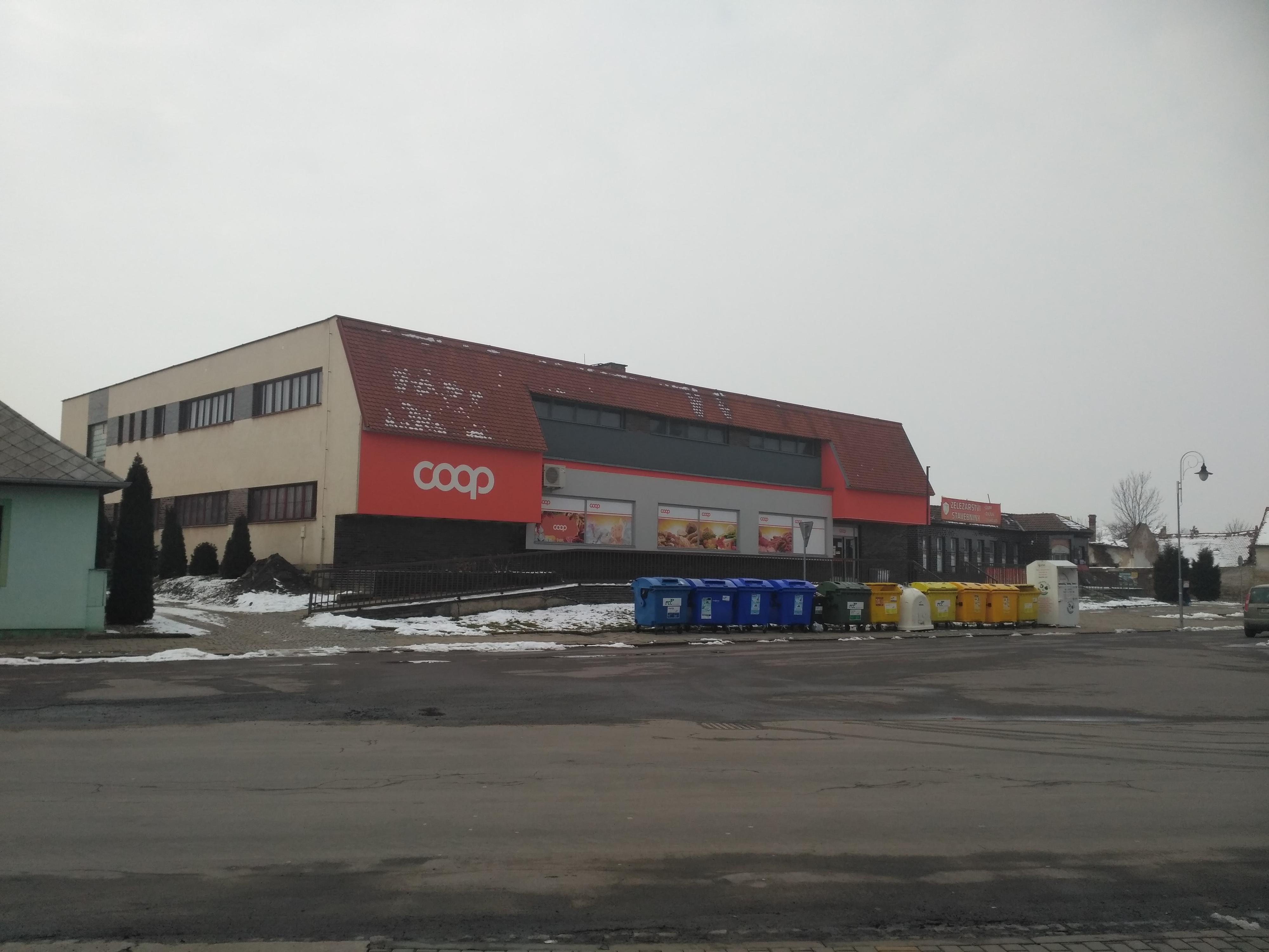 JEDNOTA, spotřební družstvo, Moravský Krumlov – COOP