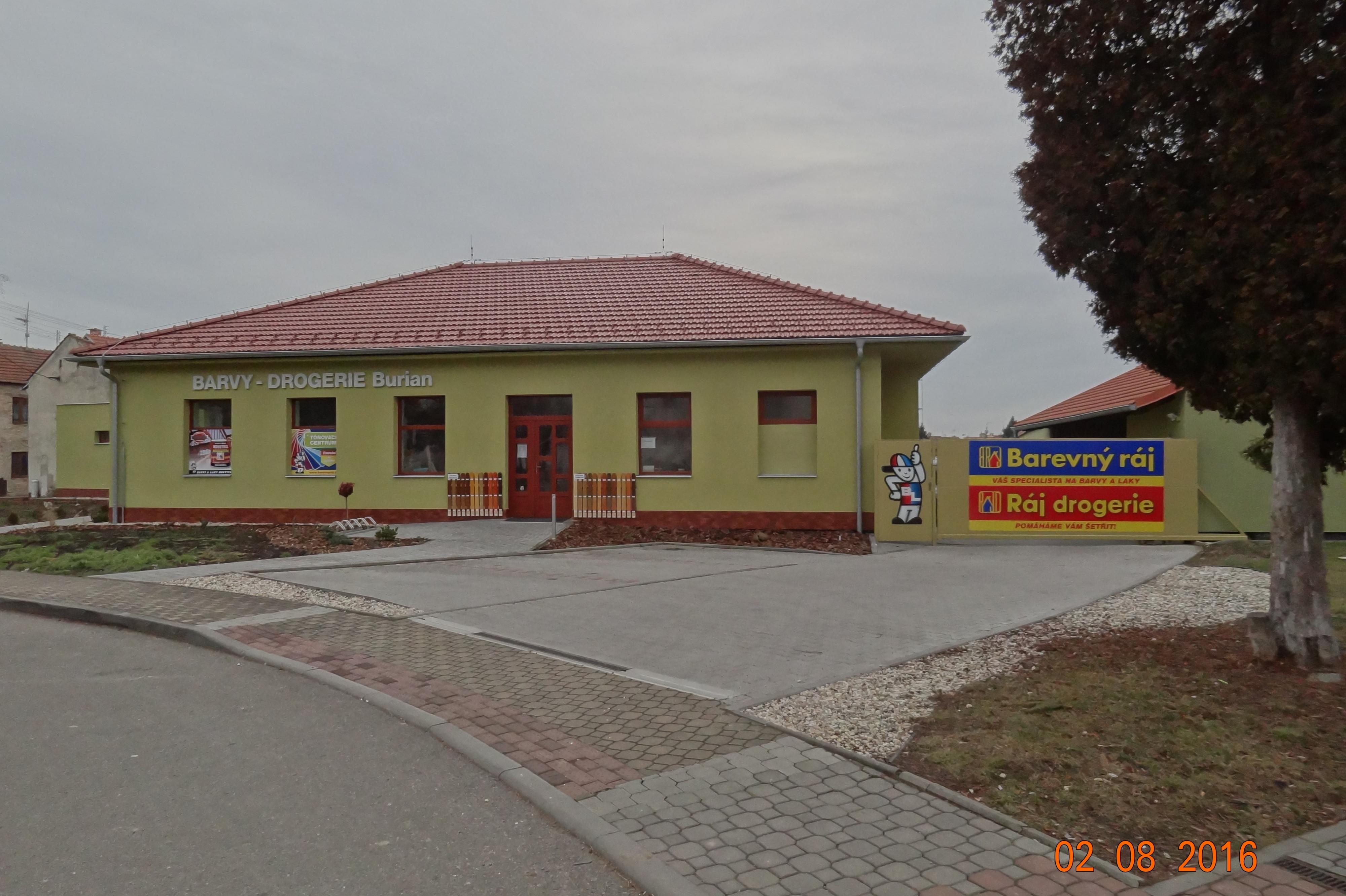 Barvy drogerie Burian