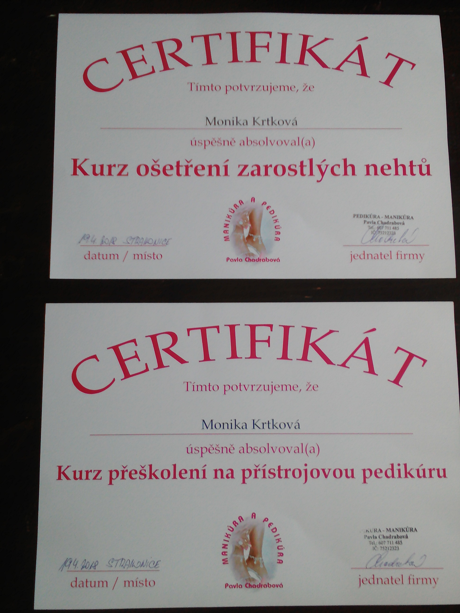 PEDIKÚRA A MANIKÚRA MILEVSKO foto 2