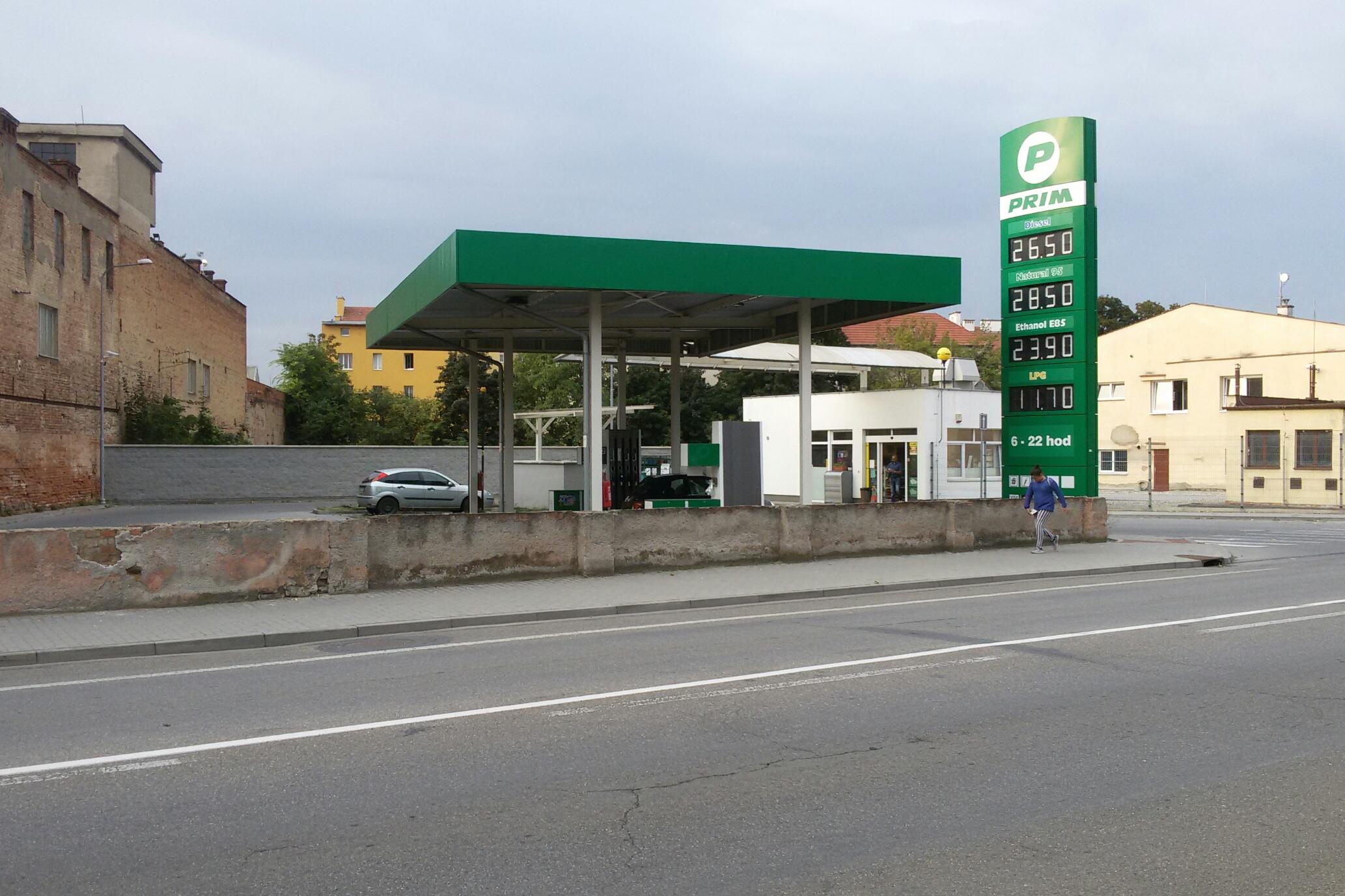 Čerpací stanice PRIM