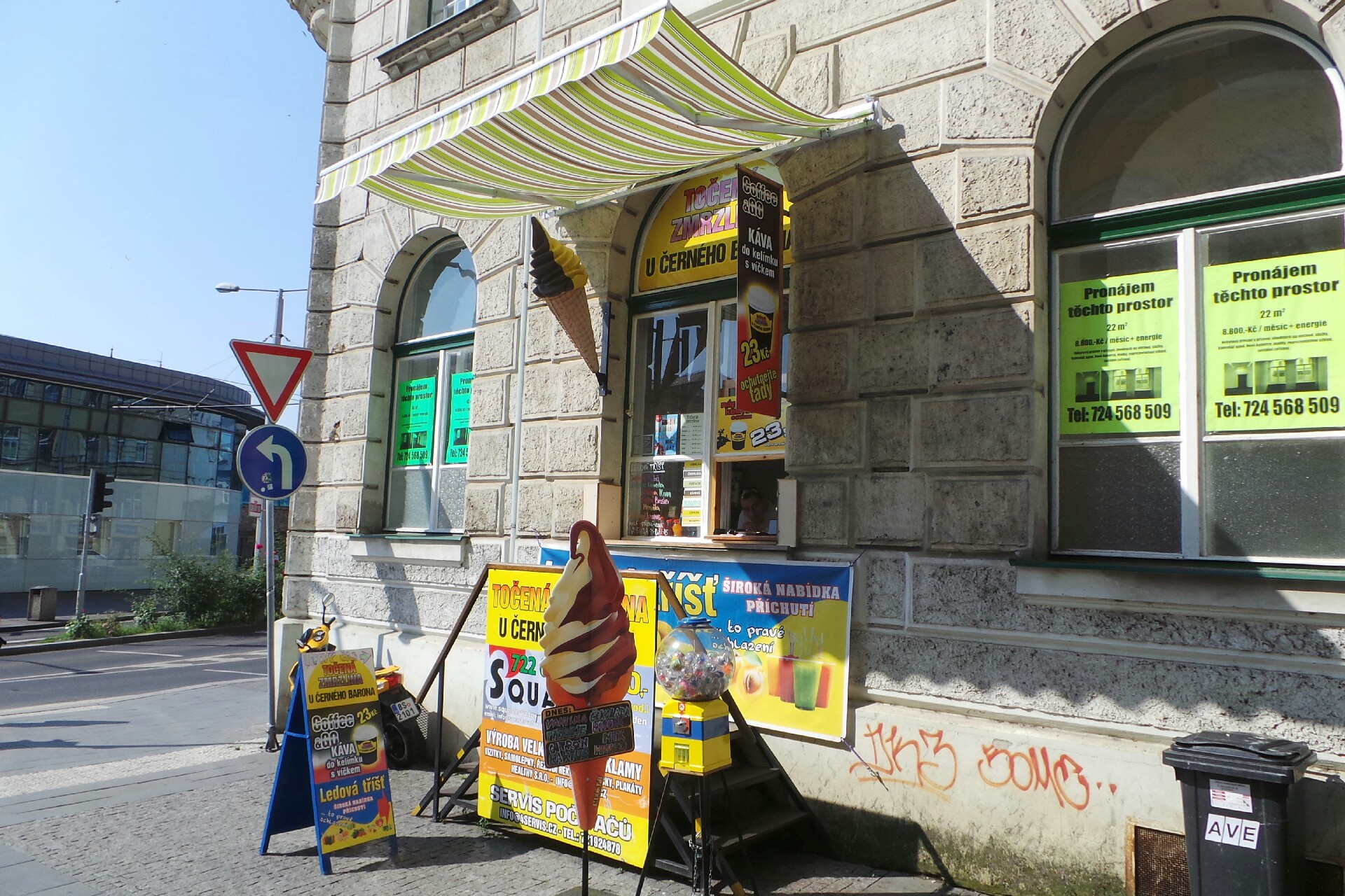 Točená zmrzlina U černého barona