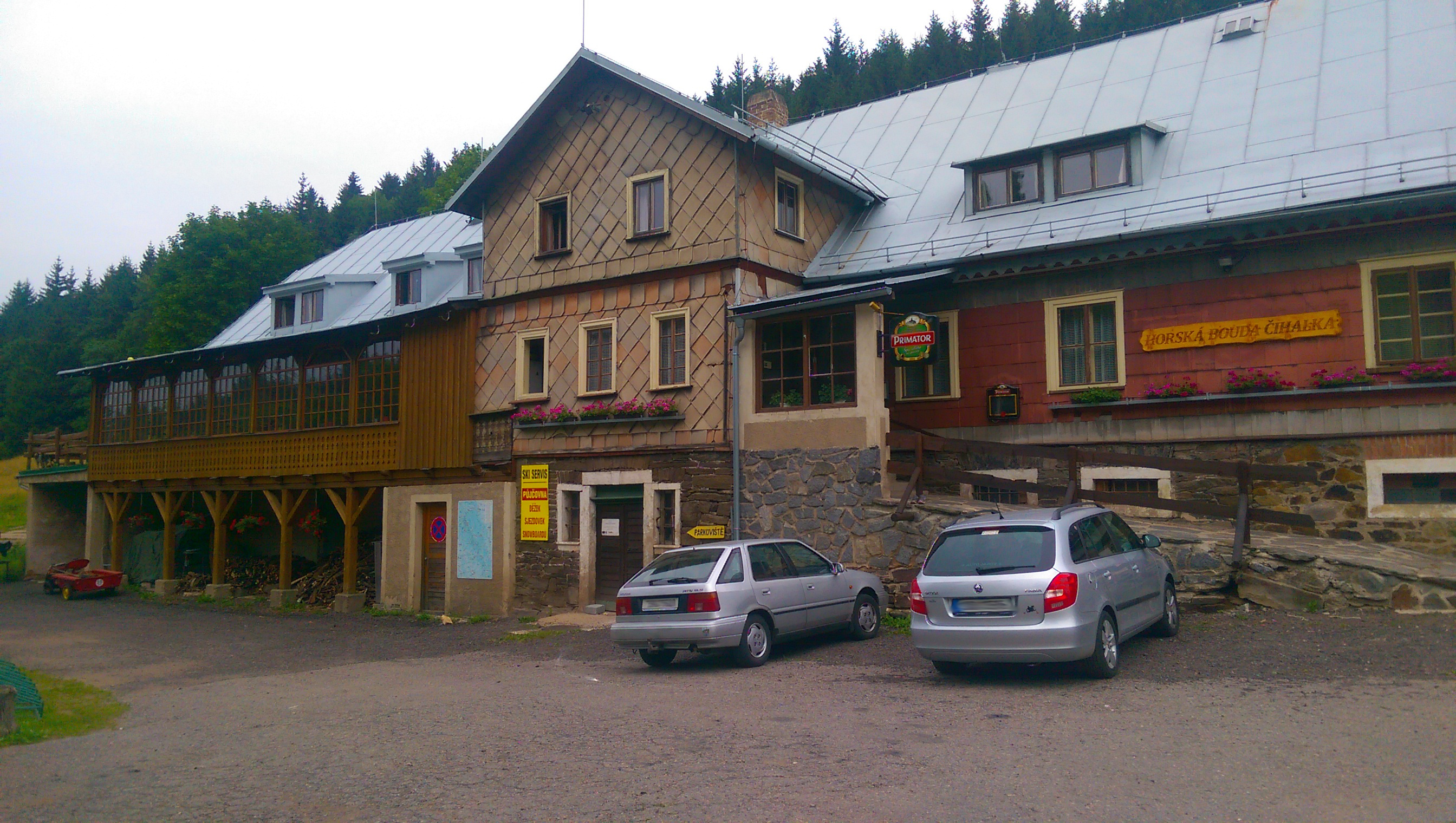 Horská bouda Čihalka - restaurace