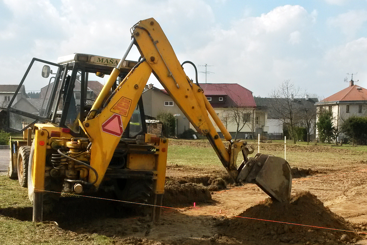 Zemní práce Maša