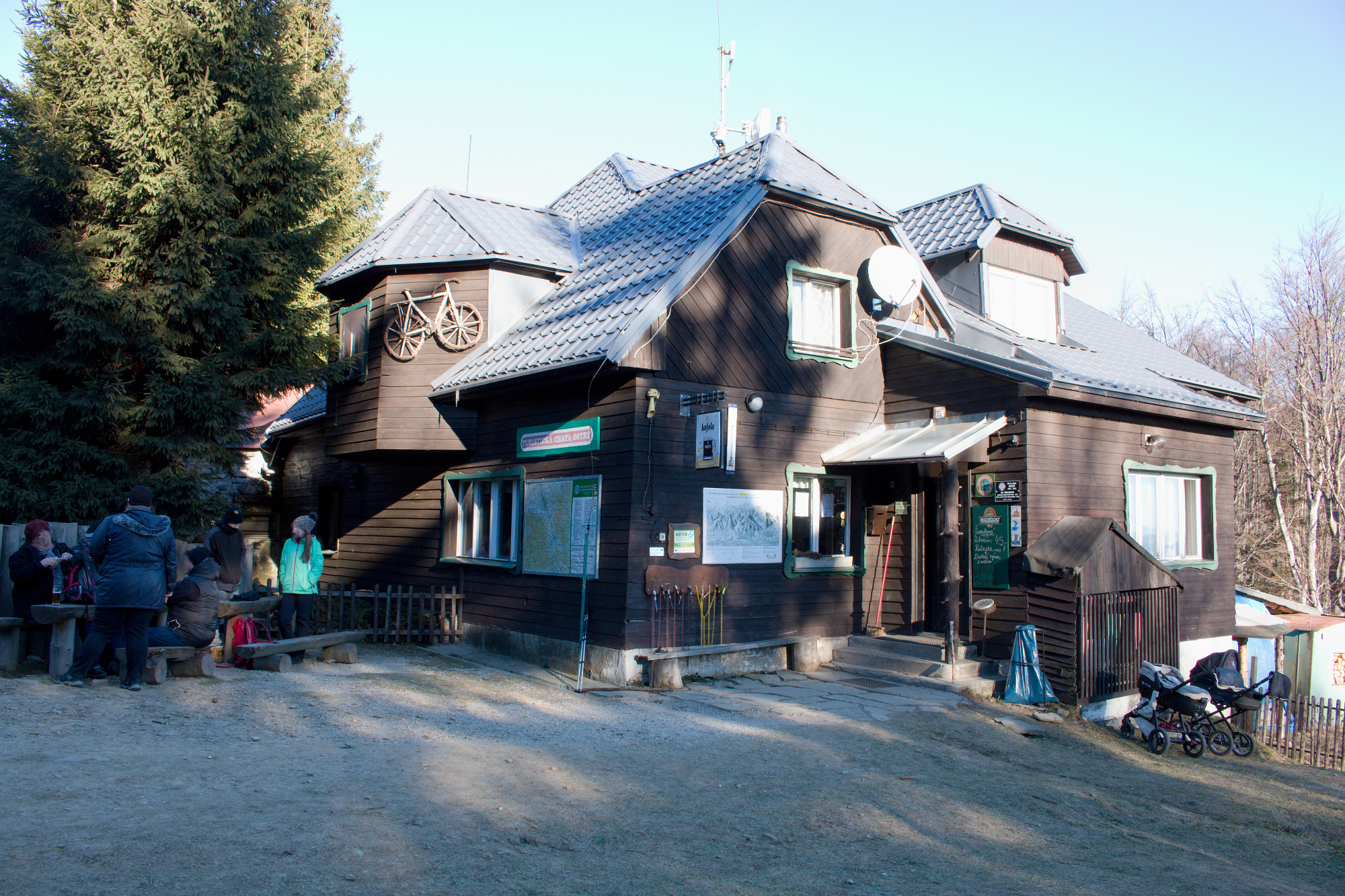 Horská chata Ostrý - restaurace