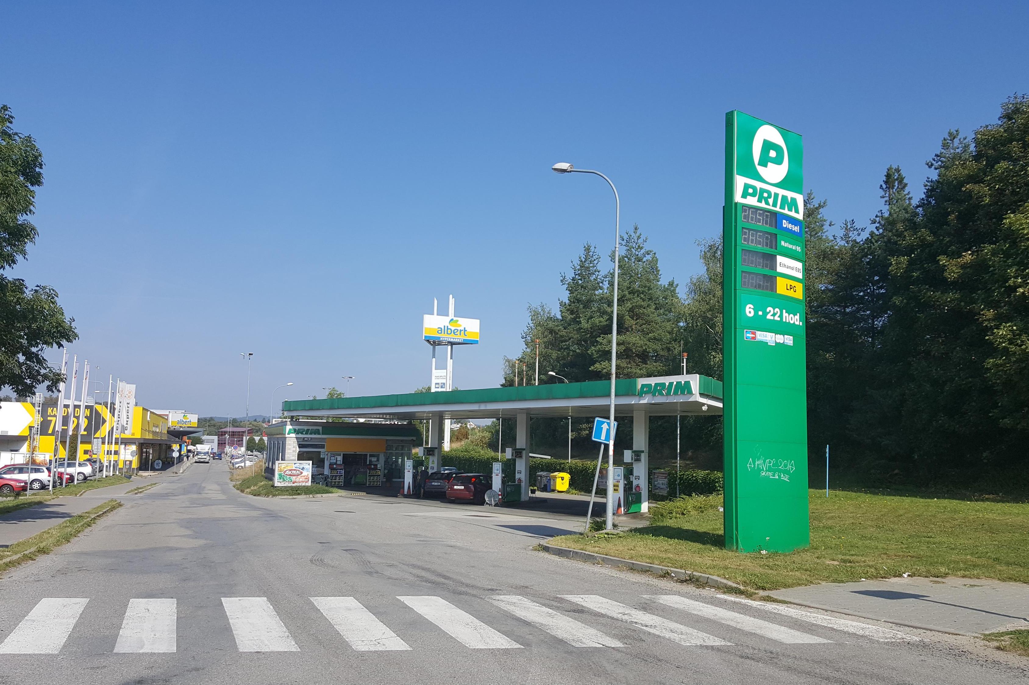 Čerpací stanice PRIM