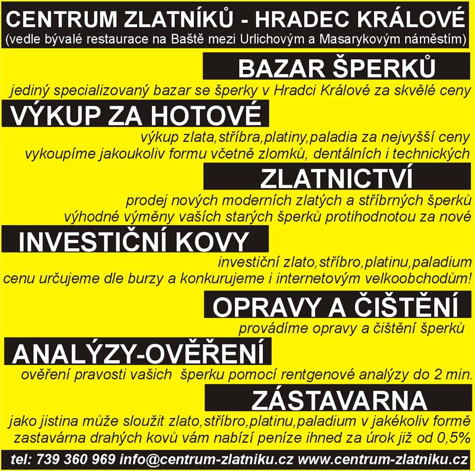 CENTRUM ZLATNÍKŮ HK foto 2