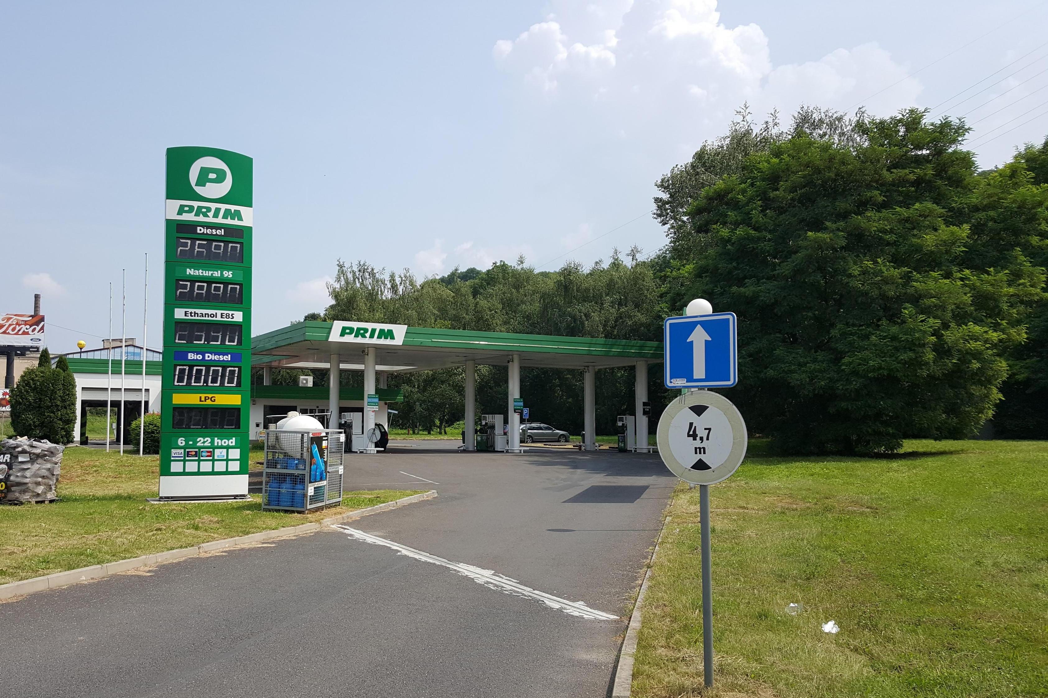 Čerpací stanice PRIM