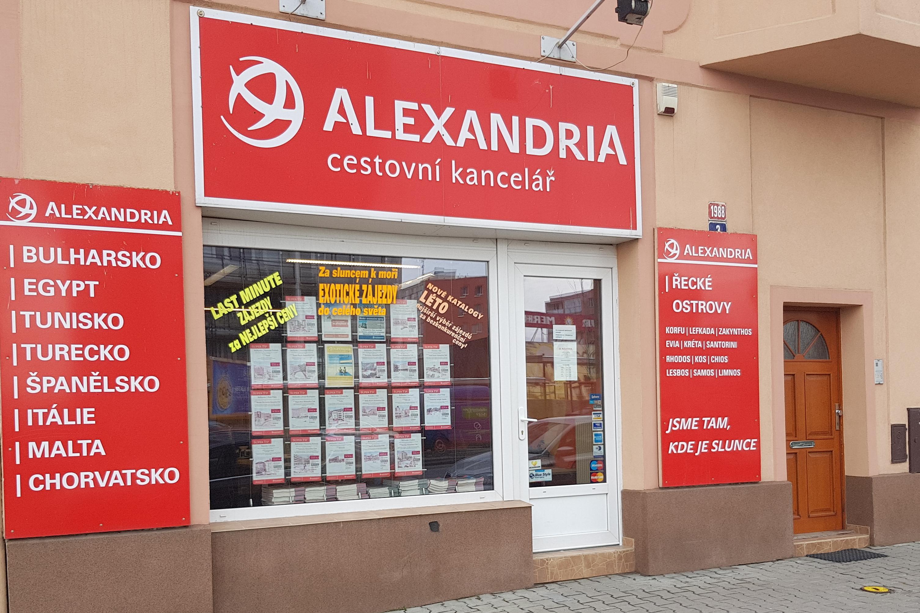 ALEXANDRIA, cestovní kancelář