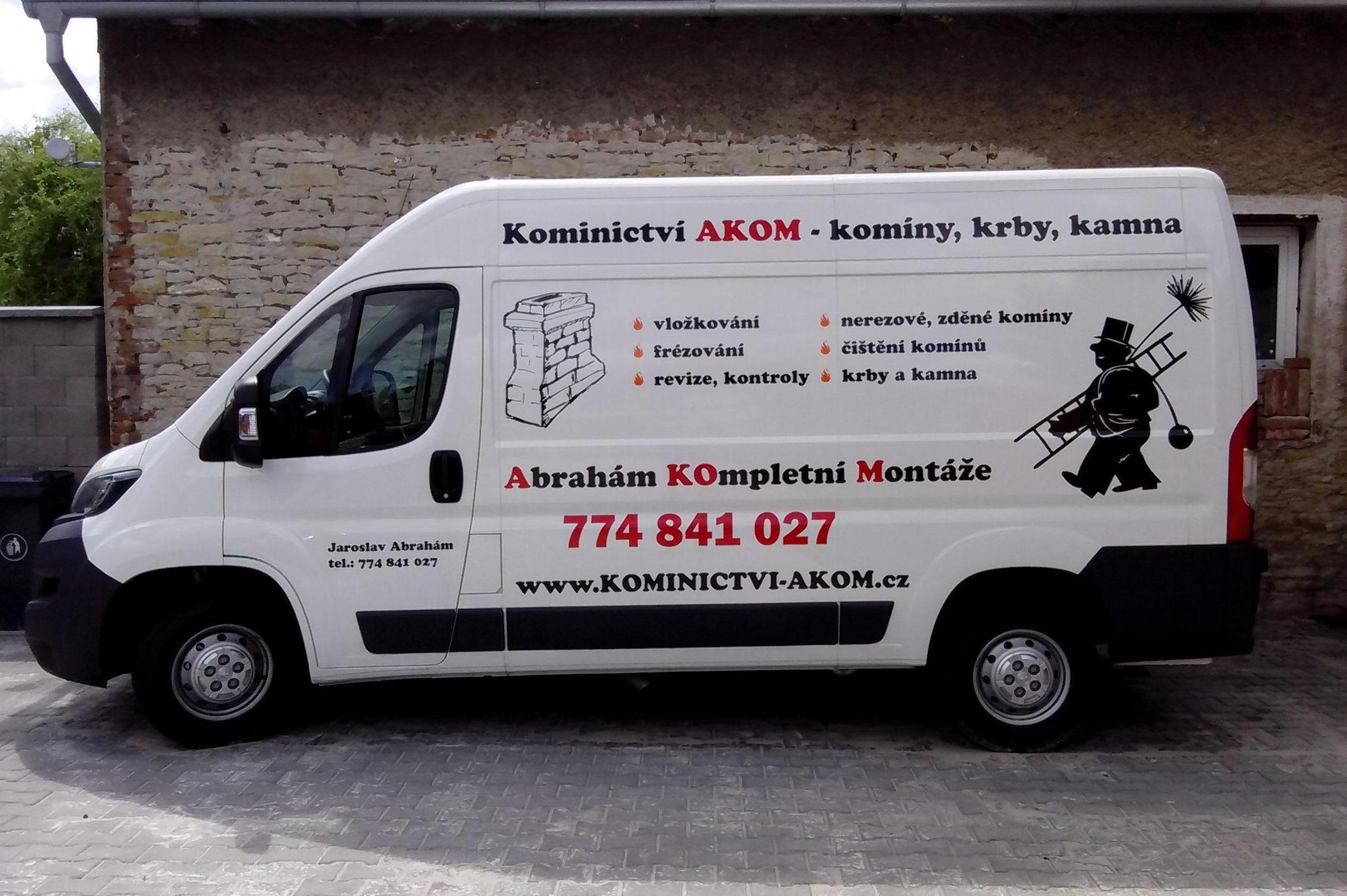 Kominictví AKOM - Jaroslav Abrahám