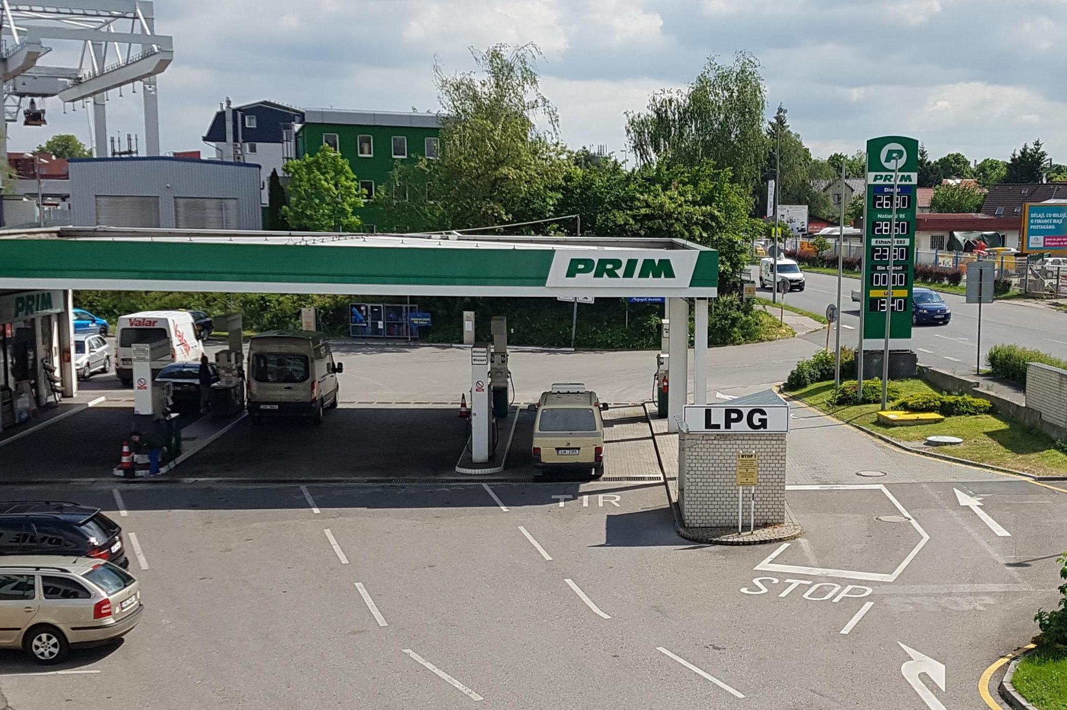 Čerpací stanice PRIM