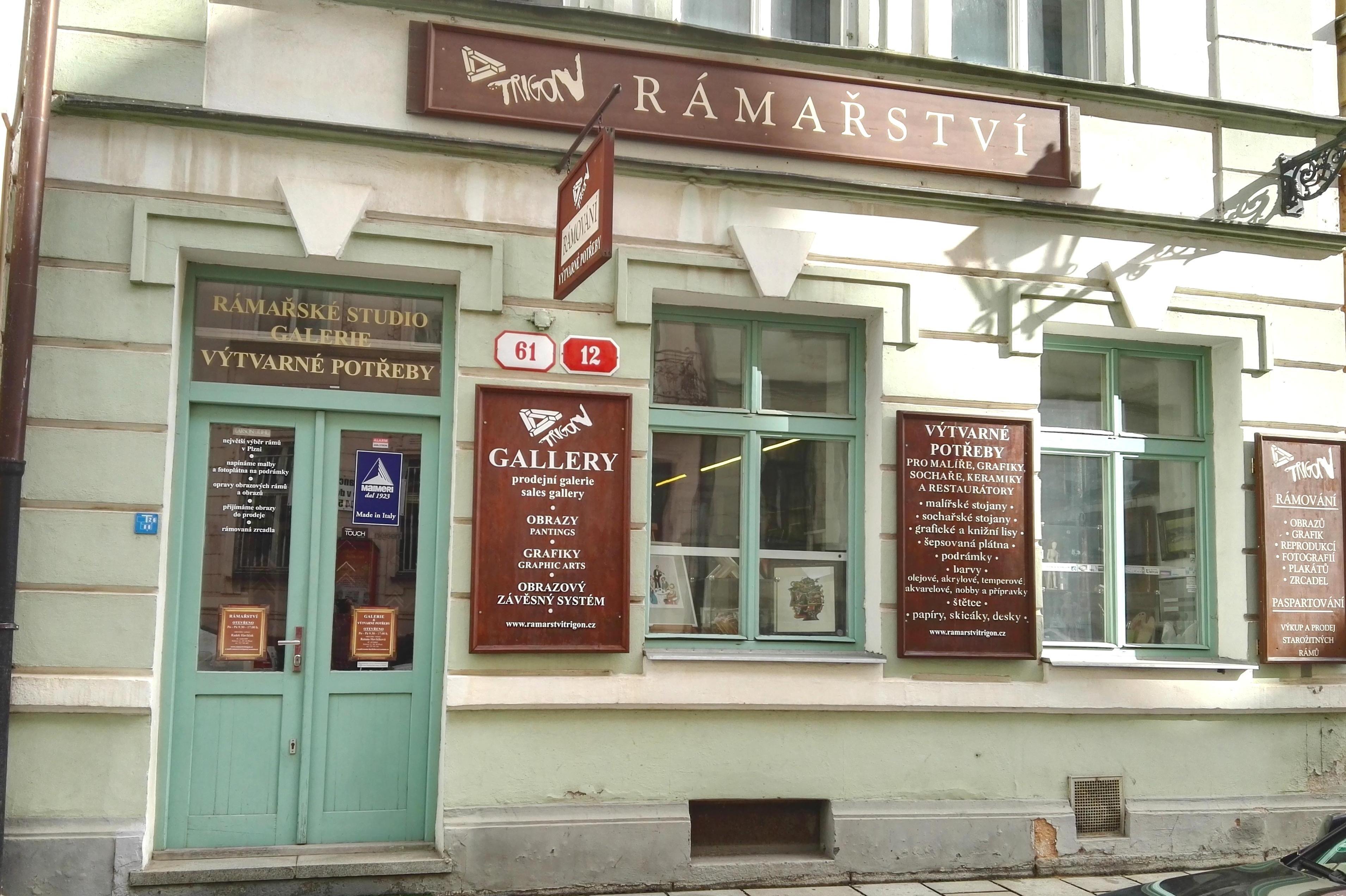 Rámování obrazů - RÁMAŘSTVÍ TRIGON