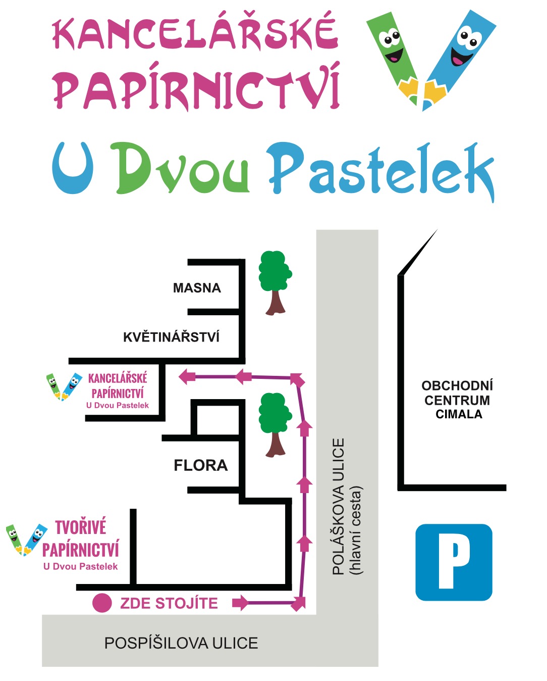 Tvořivé Papírnictví U Dvou pastelek foto 4