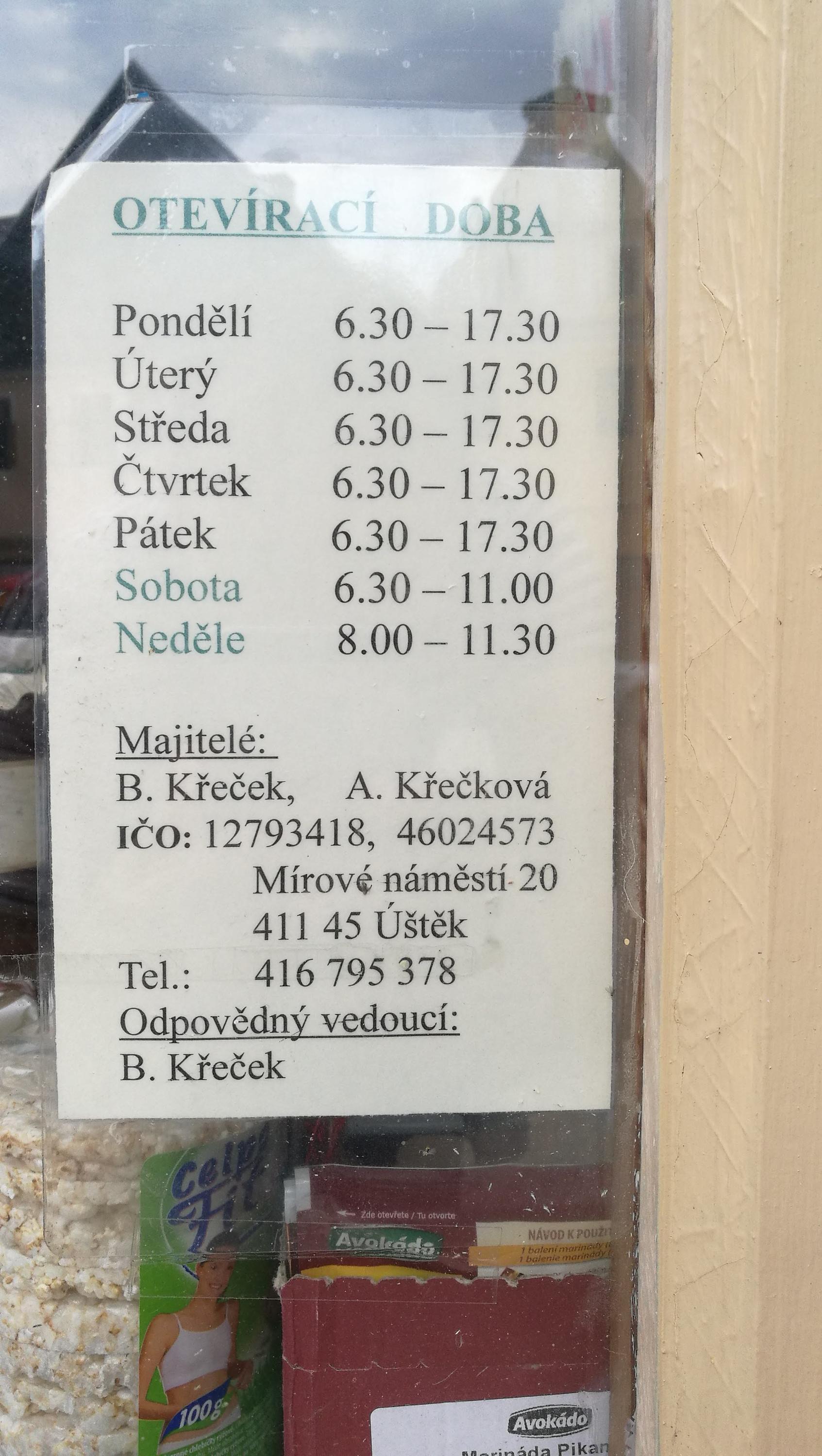 Potraviny U Křečka foto 2