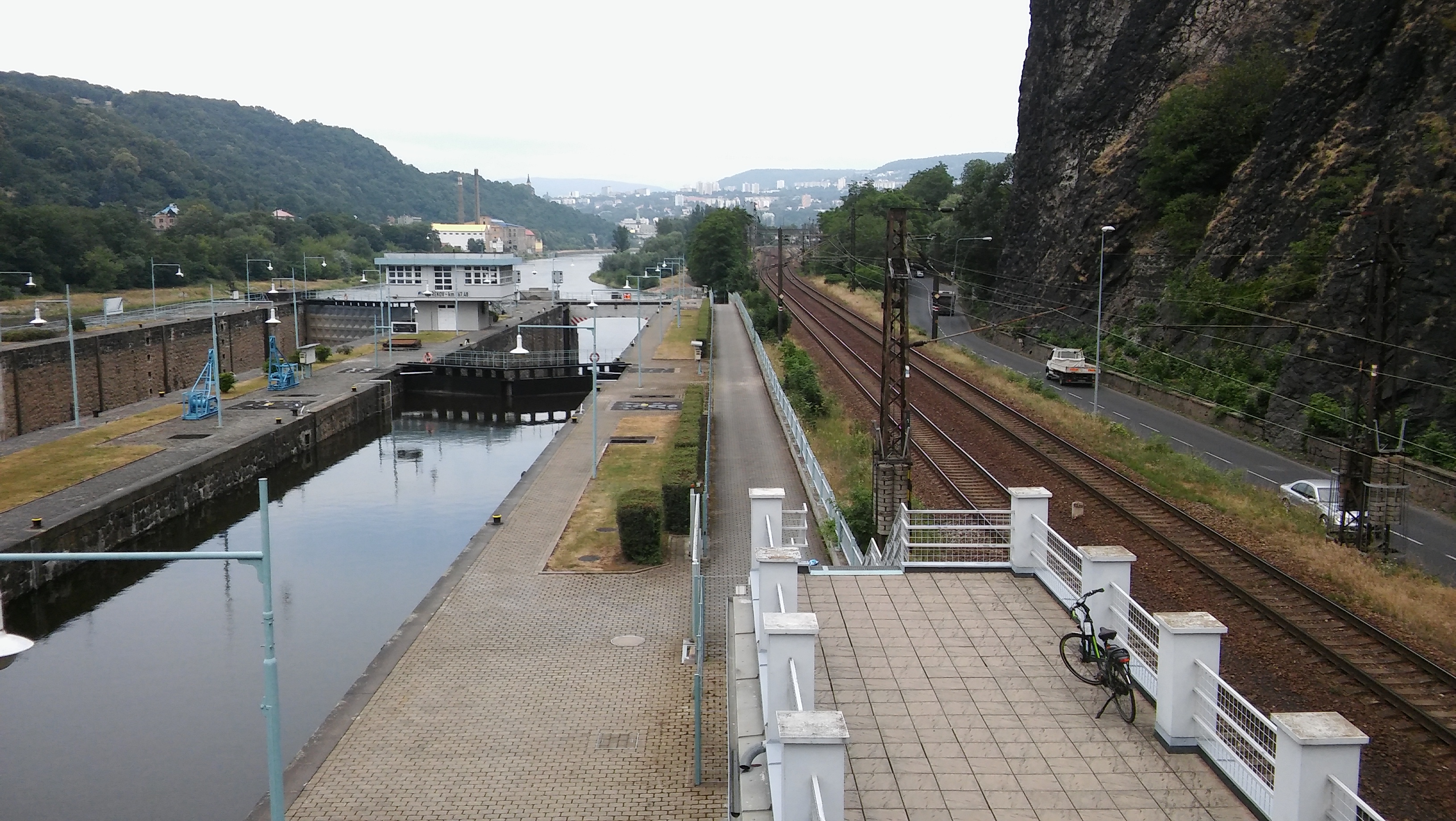 Plavební komora Střekov - Masarykovo zdymadlo
