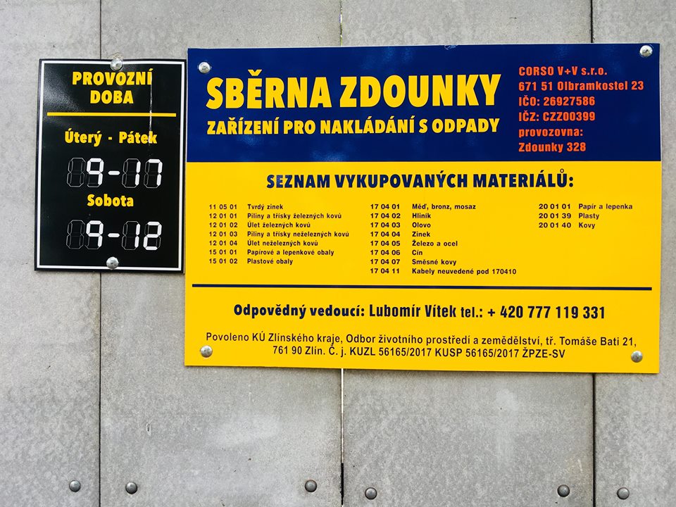 Sběrna Zdounky foto 3