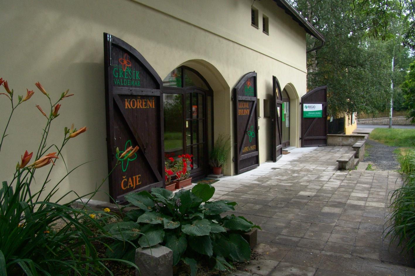 Byliny, čaje, koření Grešík