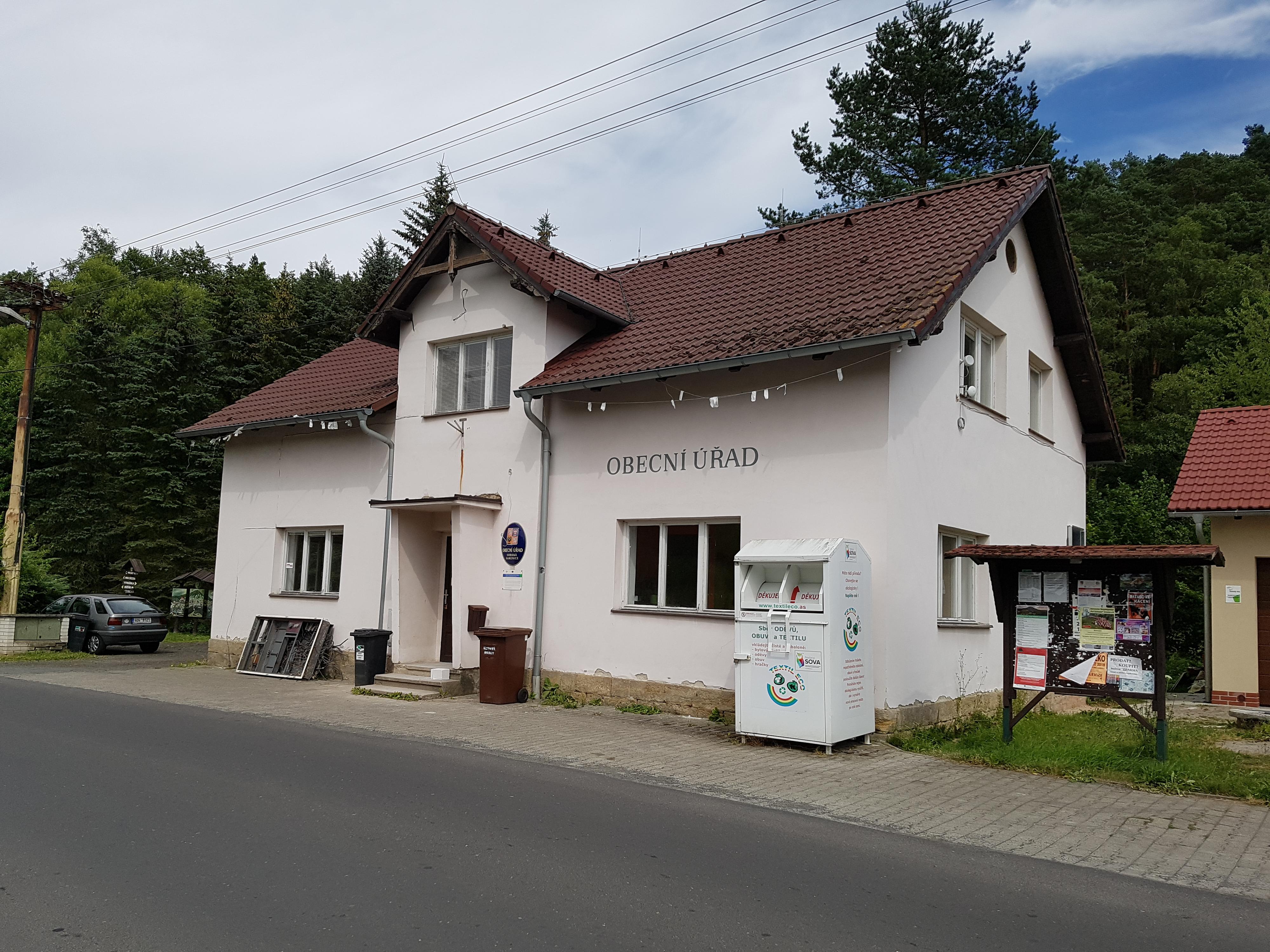 Srbská Kamenice - obecní úřad