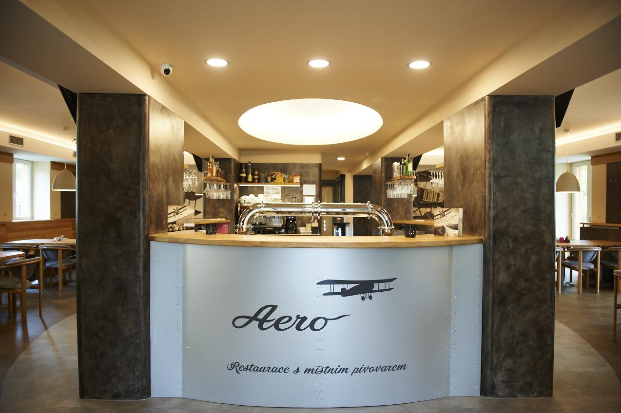Restaurace Aero s místním pivovarem