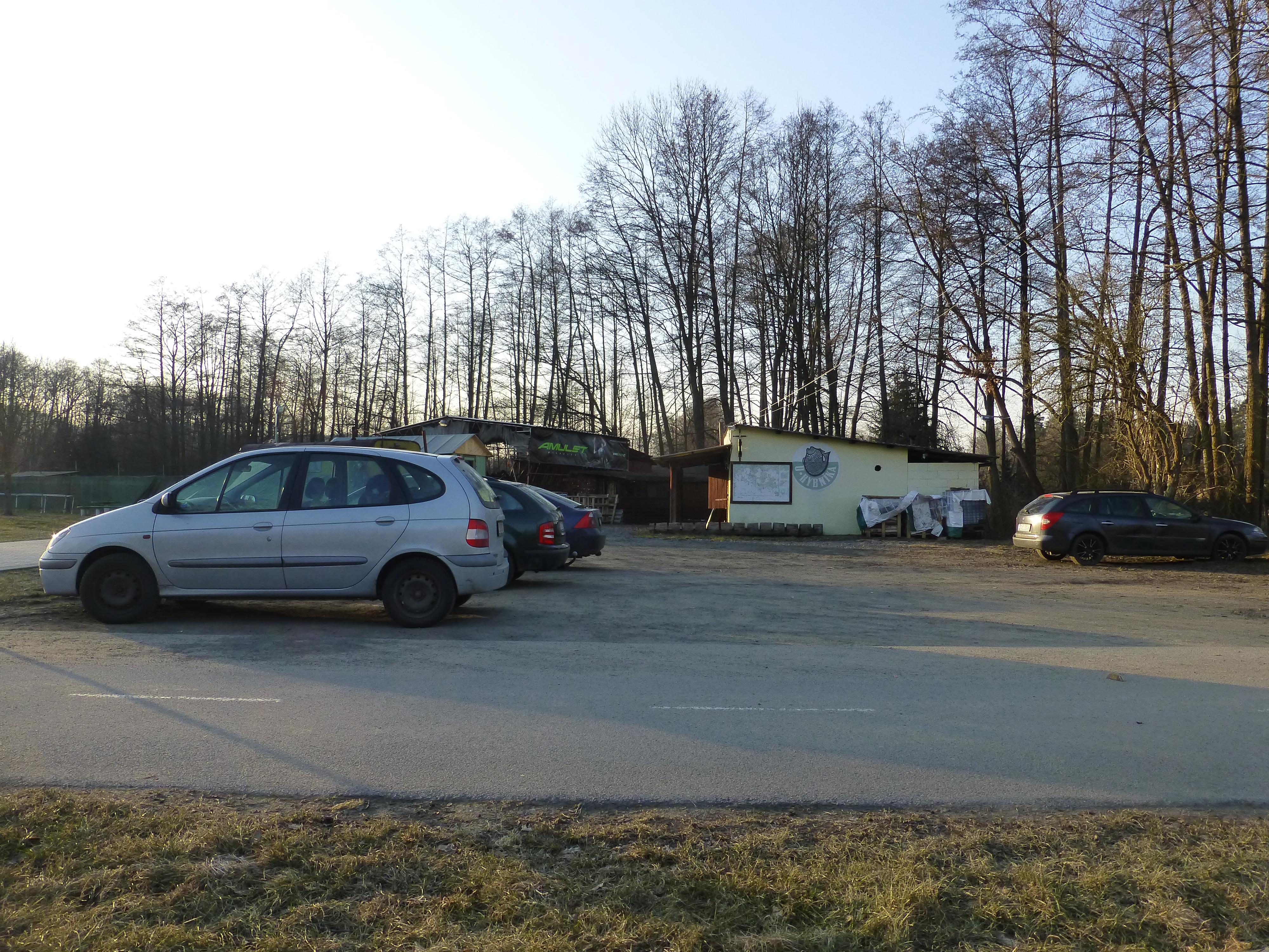 Kiosek u rybníka foto 2