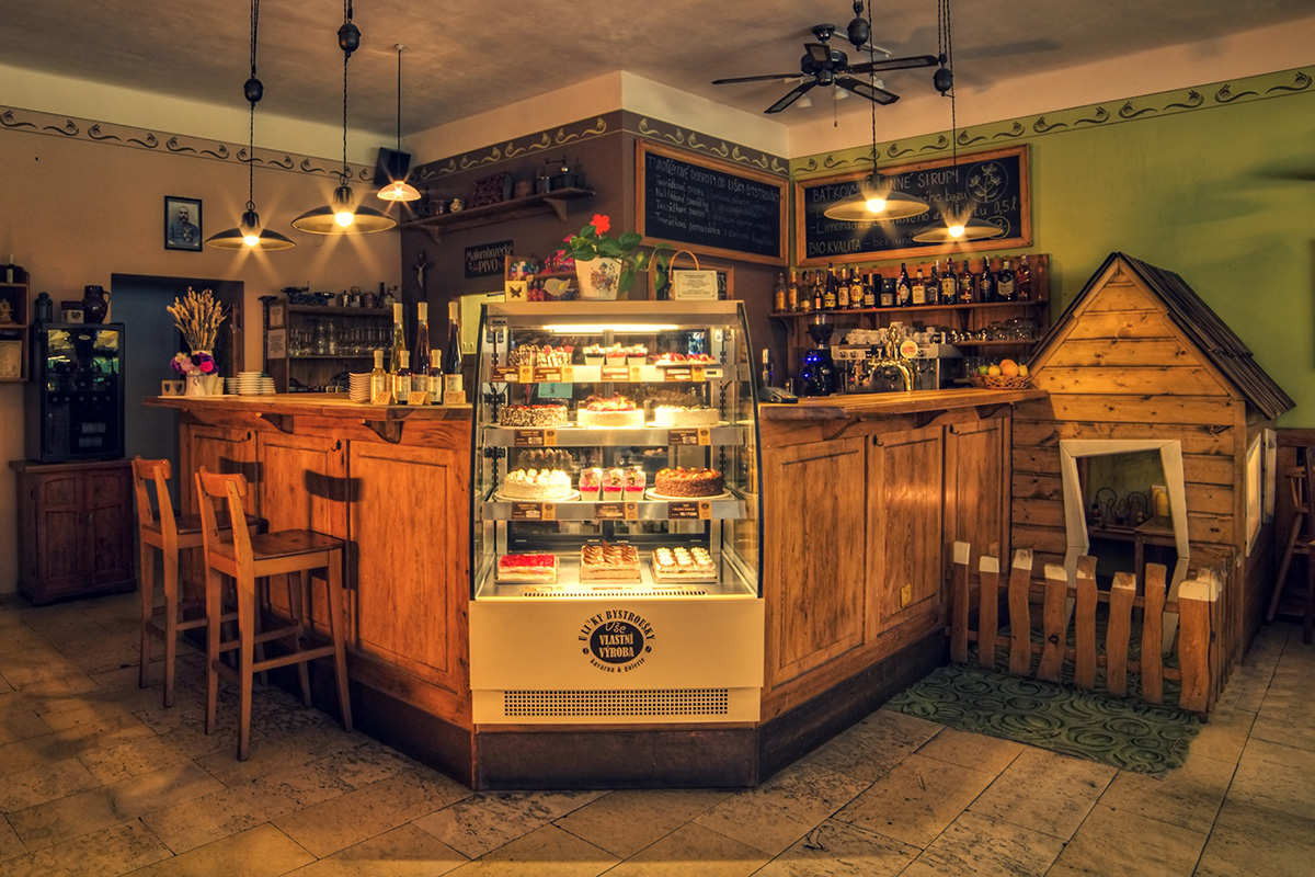 Kavárna Galerie U lišky Bystroušky