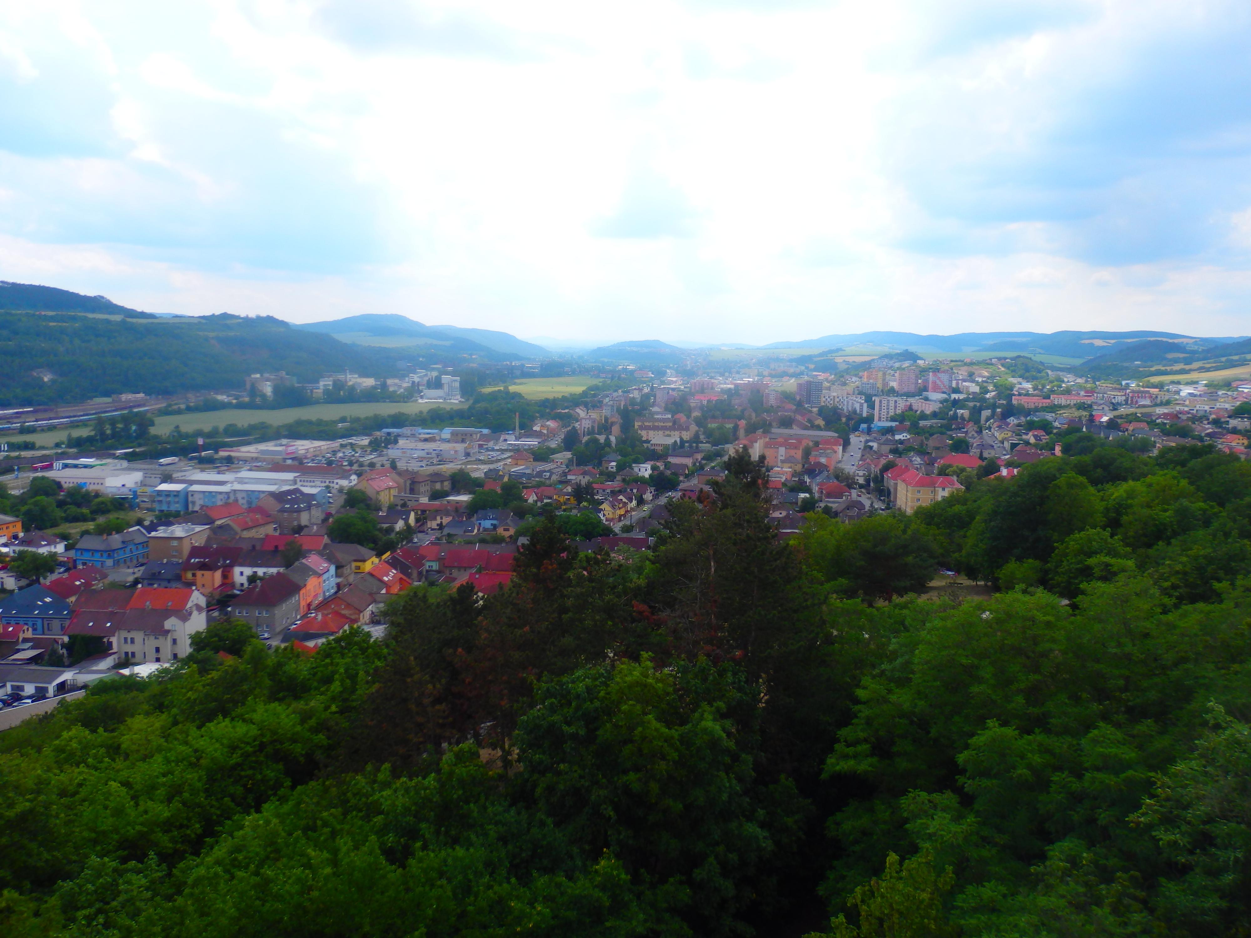 Rozhledna Městská hora v Berouně foto 2