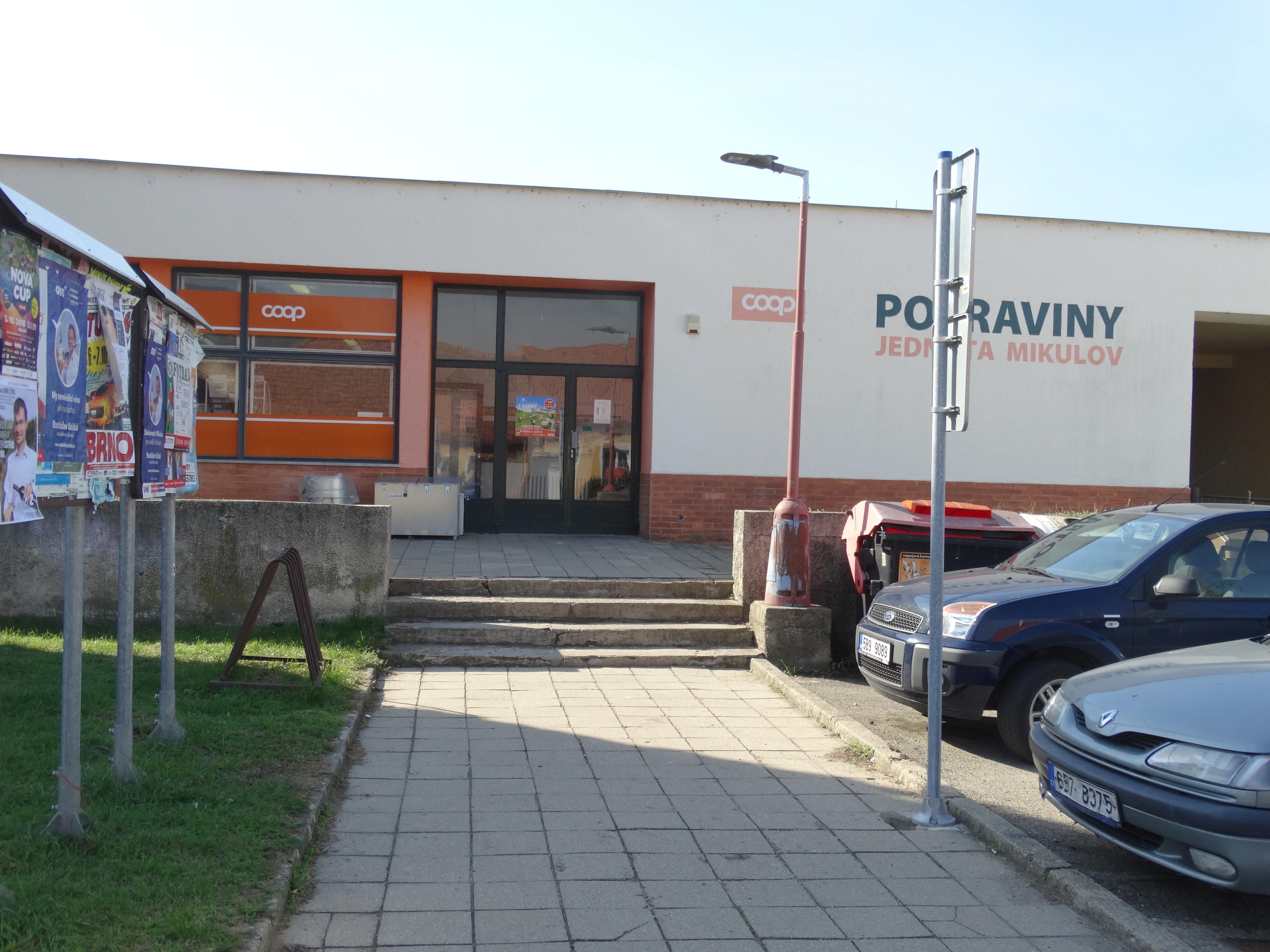 COOP - Jednota, spotřební družstvo v Mikulově