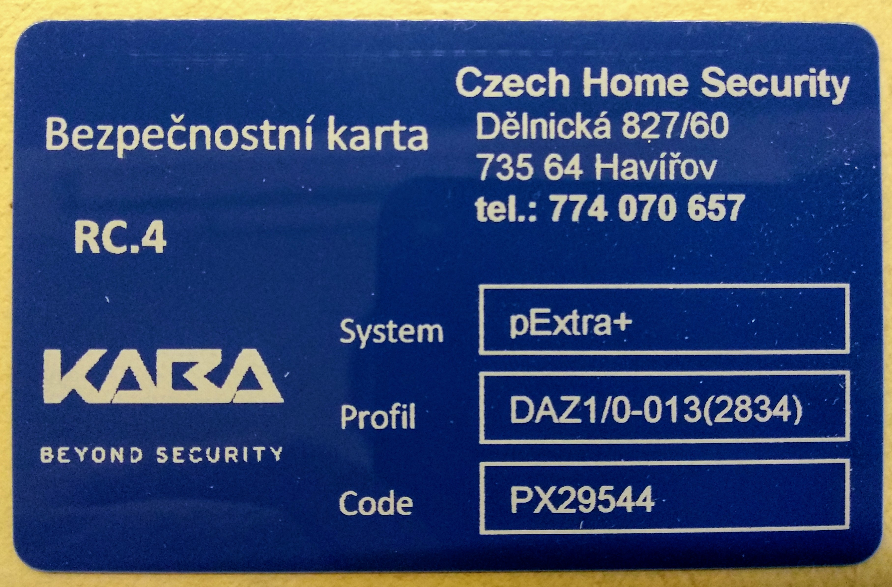 Czech Home Security - dveře Sladký foto 4