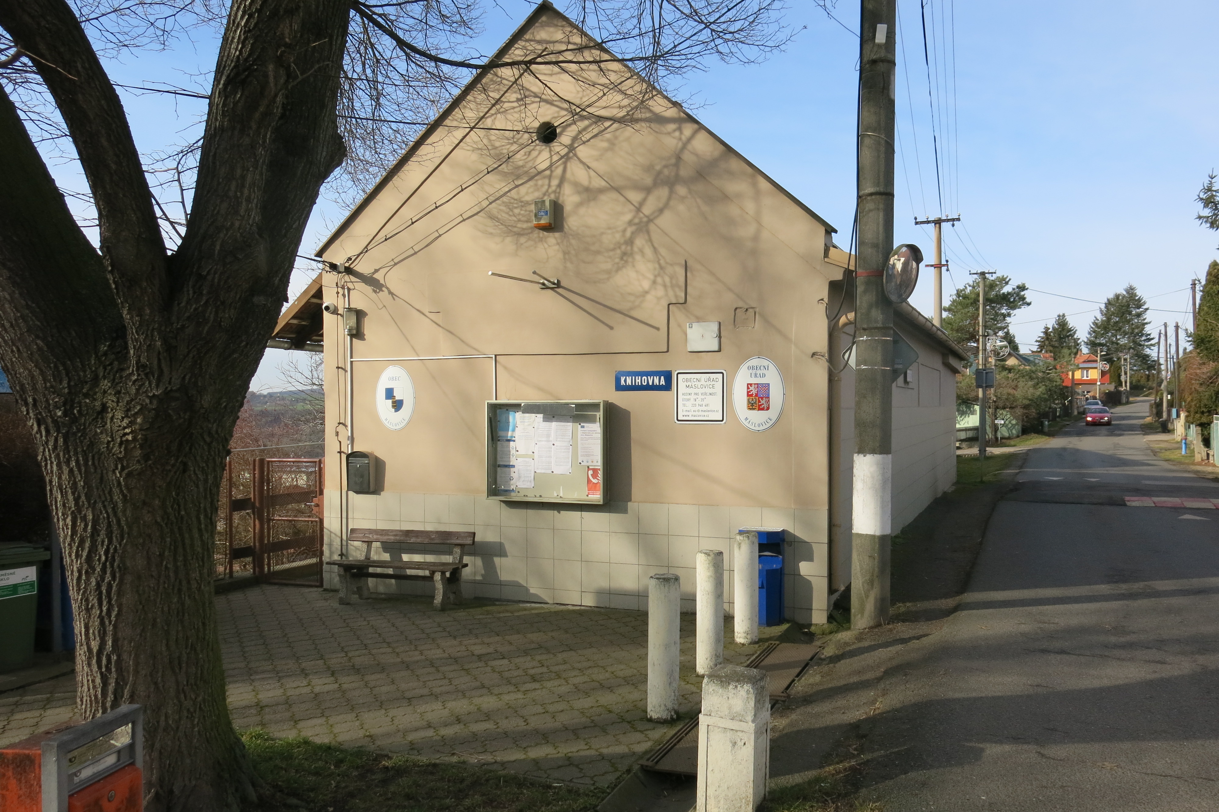 Máslovice - obecní úřad