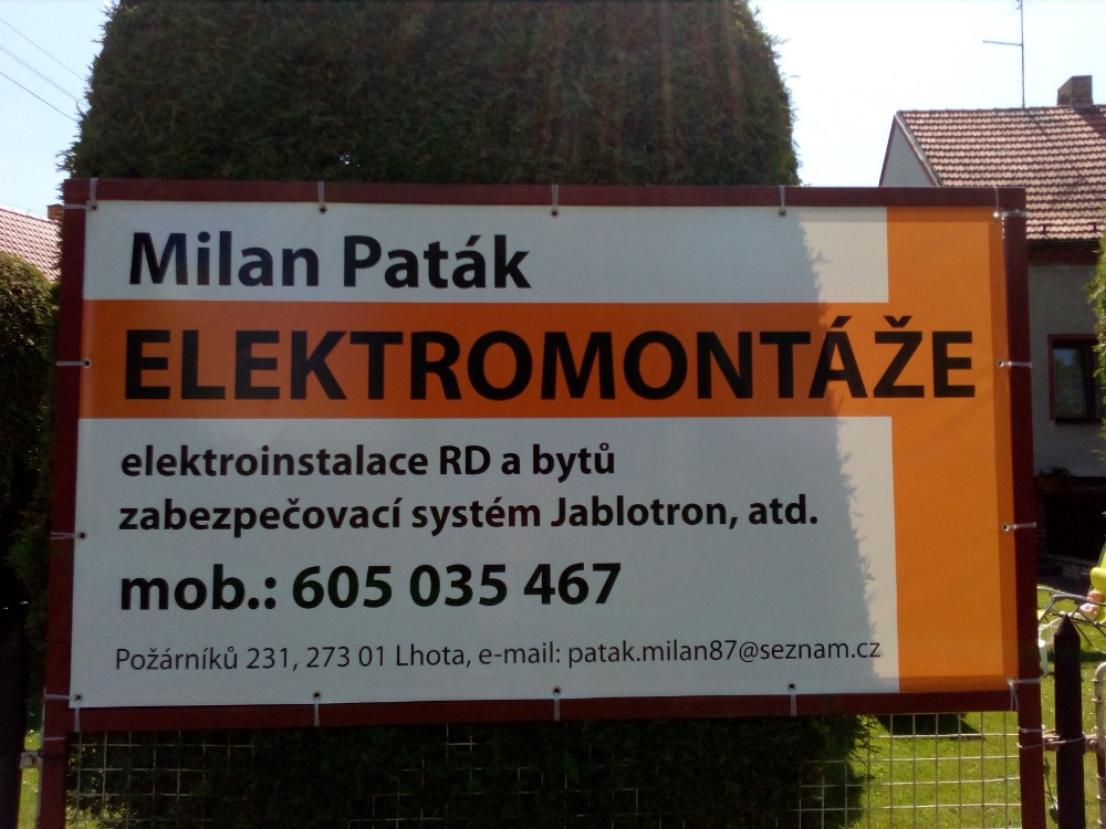 Elektroinstalace Paták foto 5