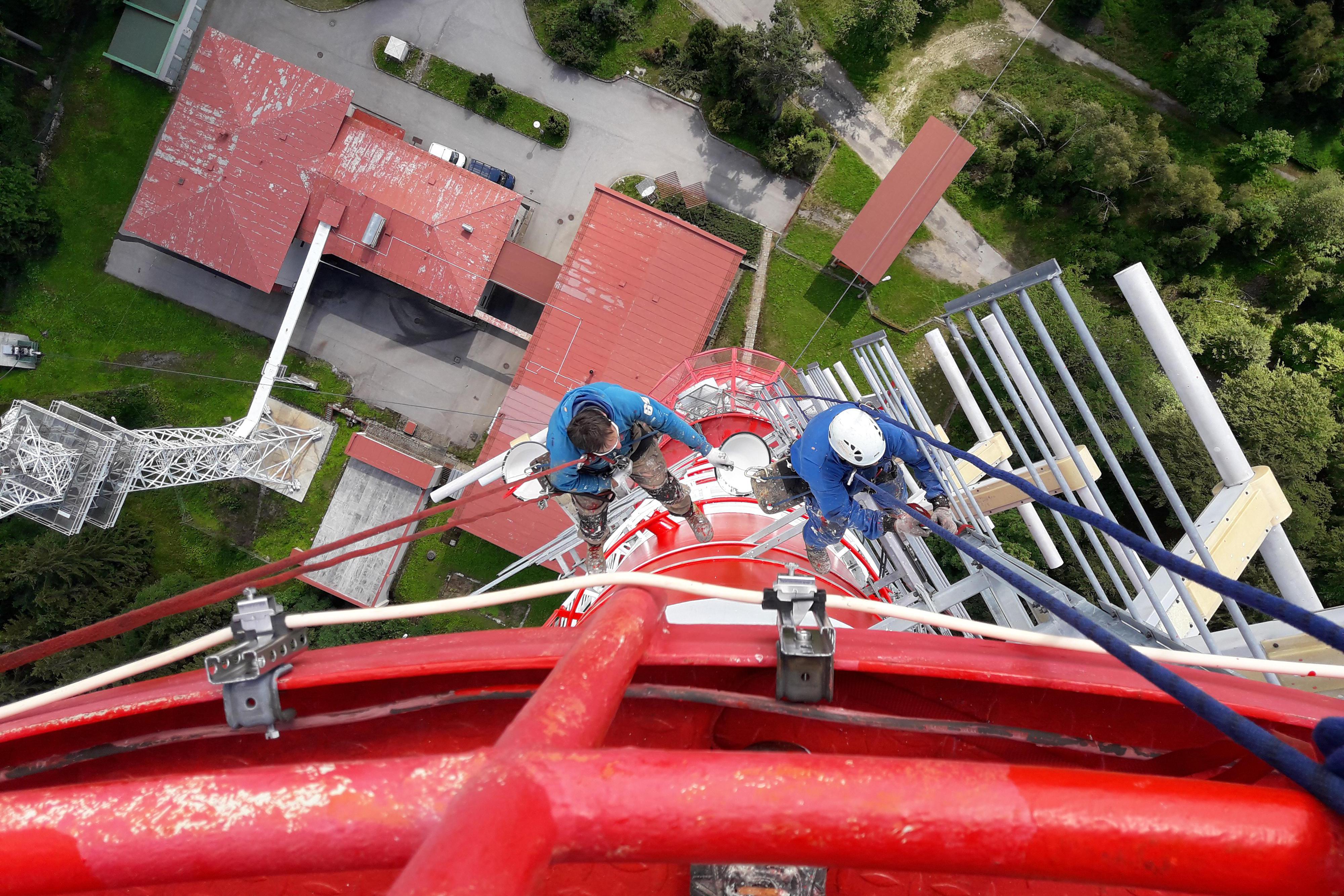 Petr Huňatý - výškové práce