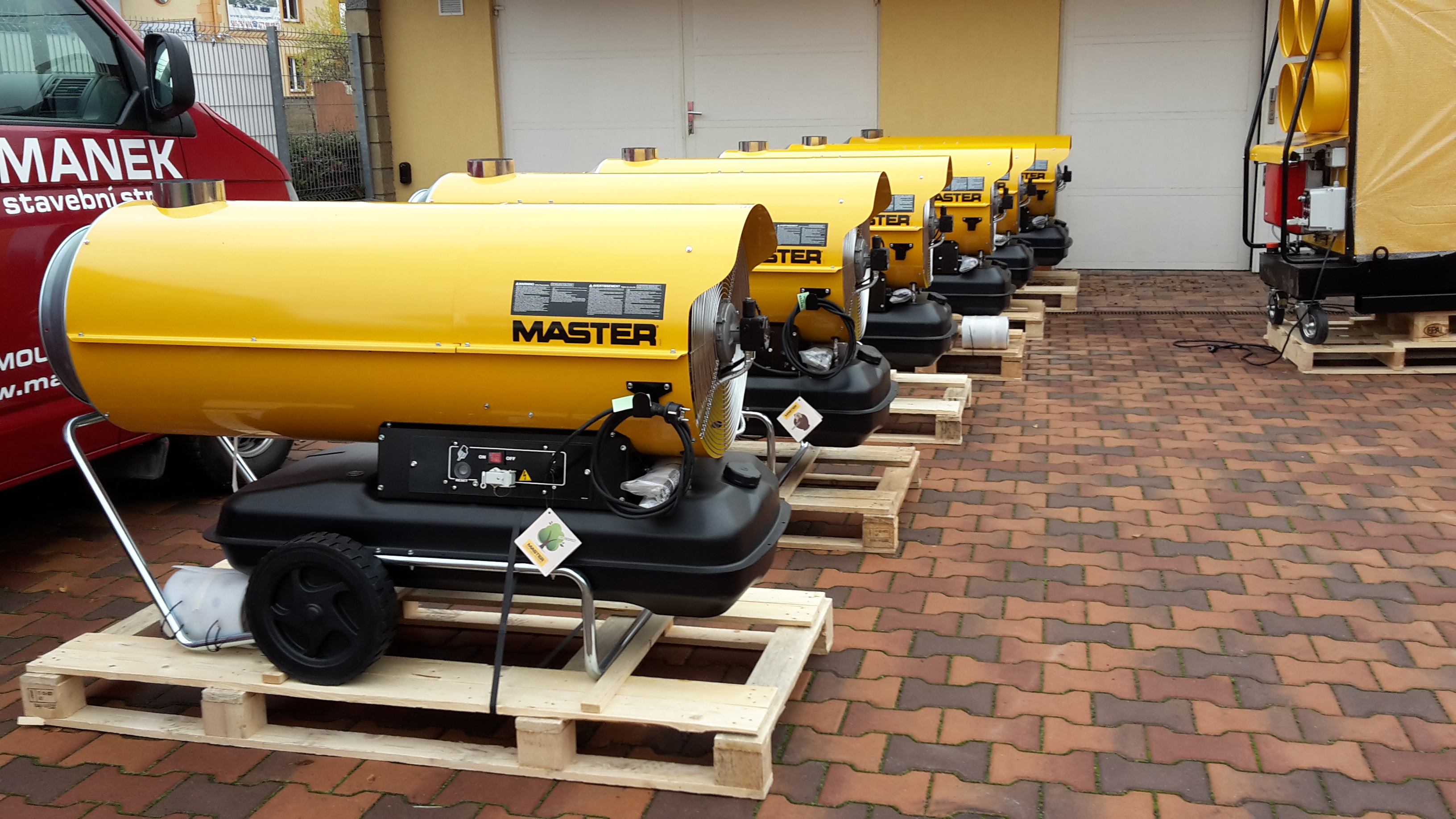 Topidla a odvlhčovače vzduchu MASTER foto 3