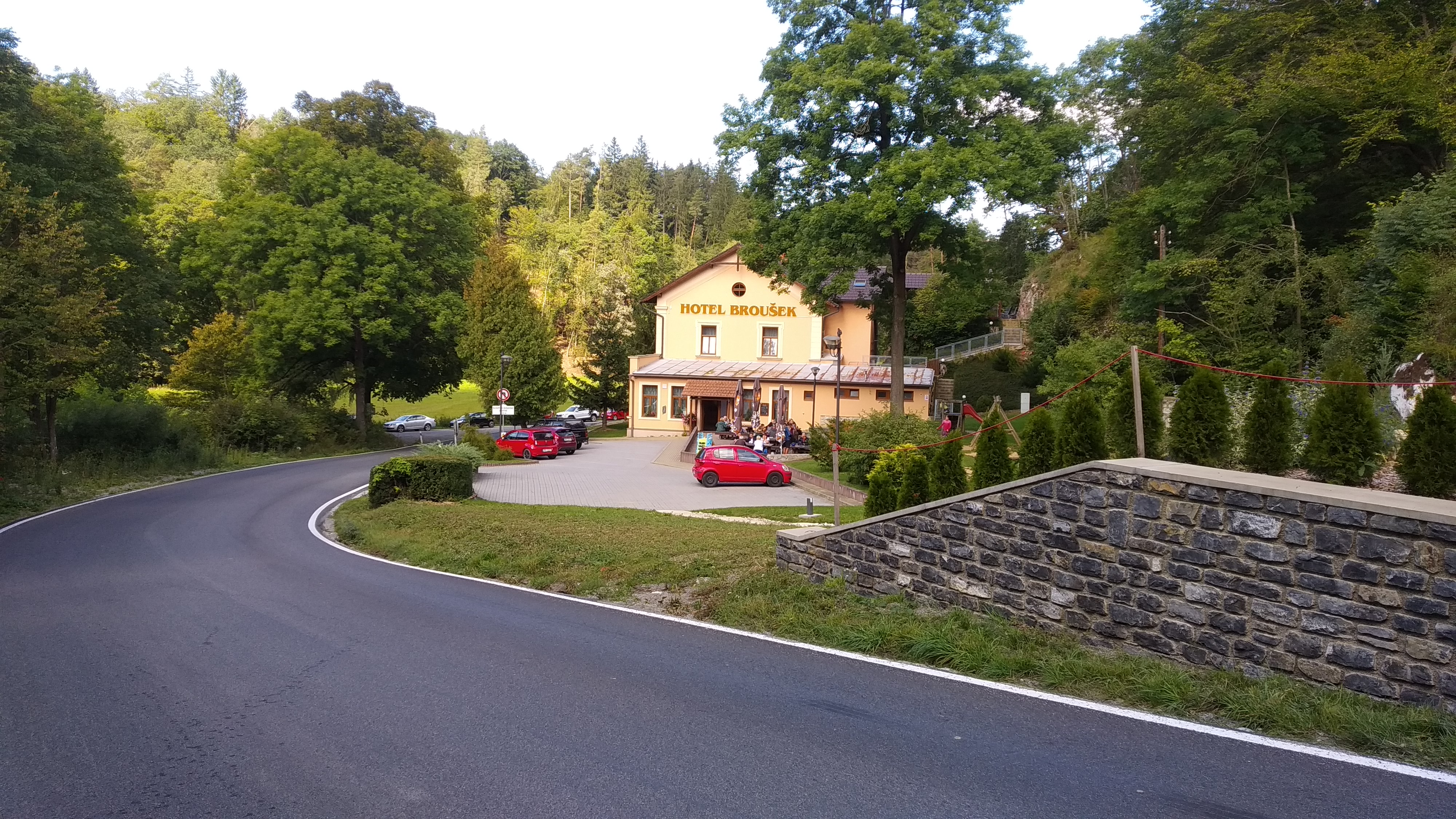 Restaurace hotelu Broušek