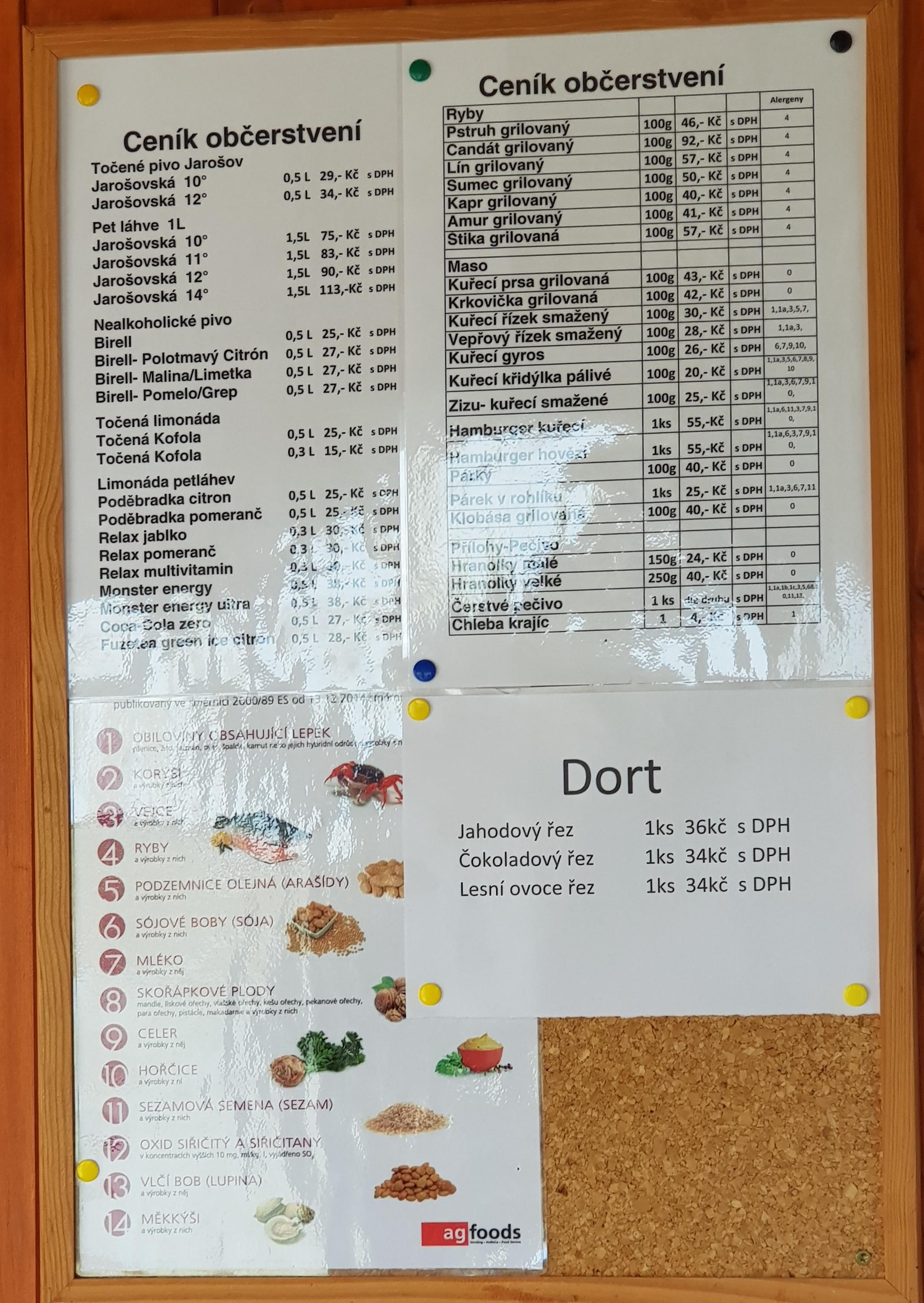 Rybník Mokřad - Občerstvení foto 2