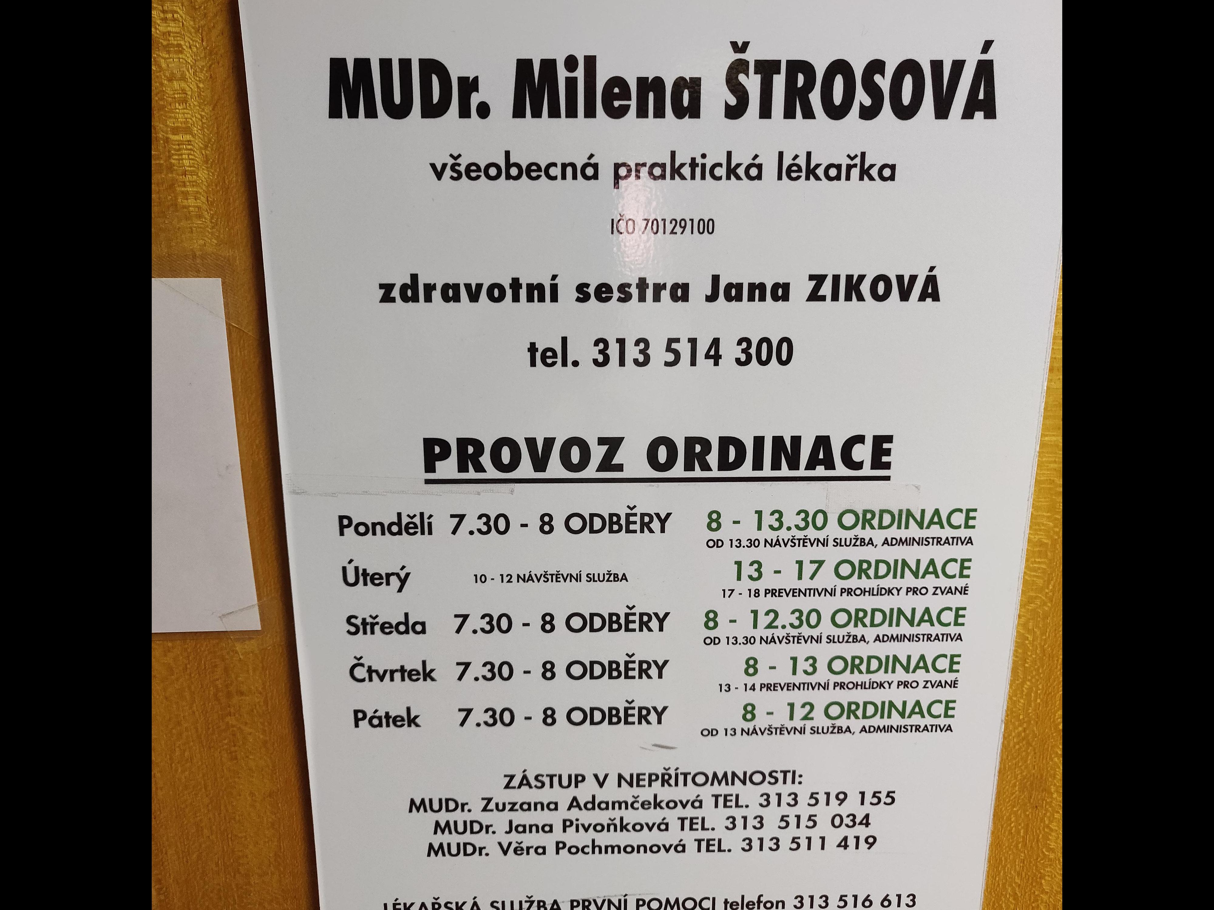 MUDr. Milena Štrosová foto 2