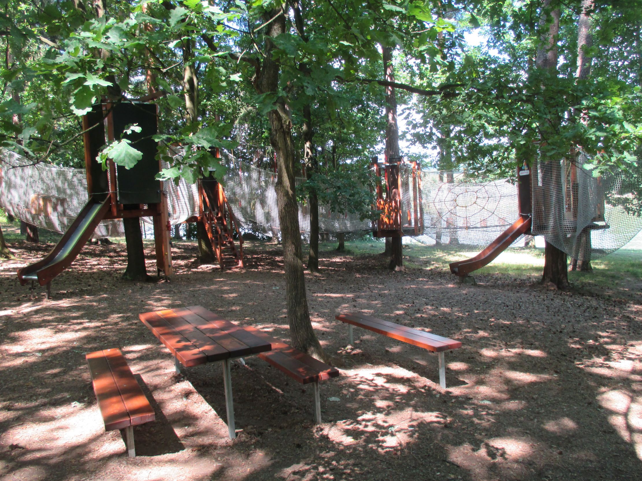 Dětské lanové centrum Pirátská zátoka