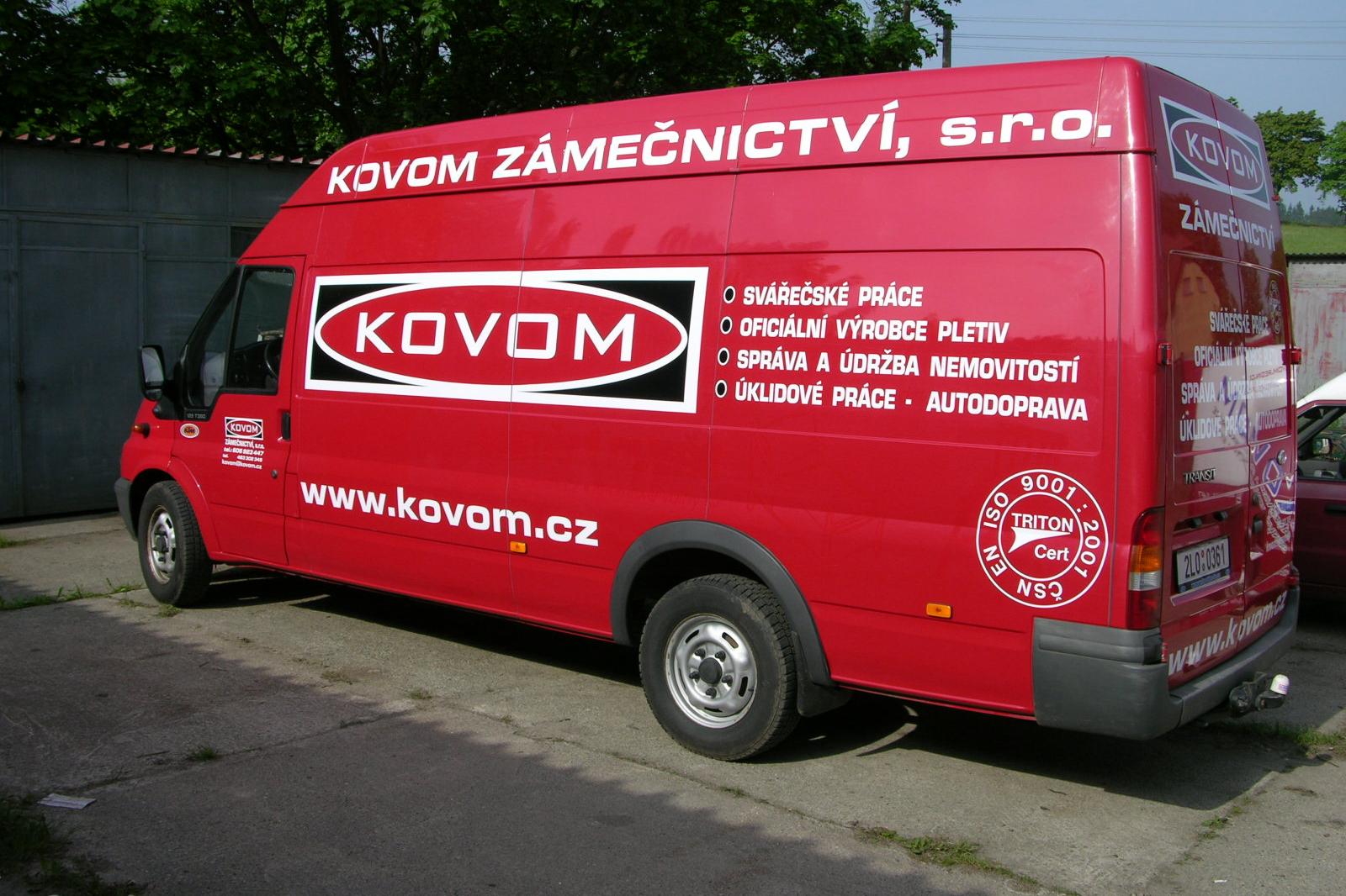 KOVOM ZÁMEČNICTVÍ, s.r.o.