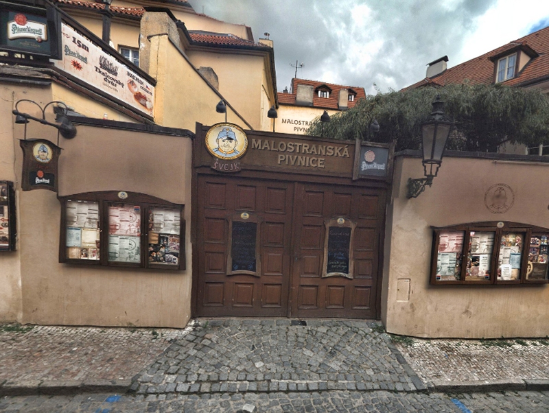 Švejk restaurant Malostranská pivnice