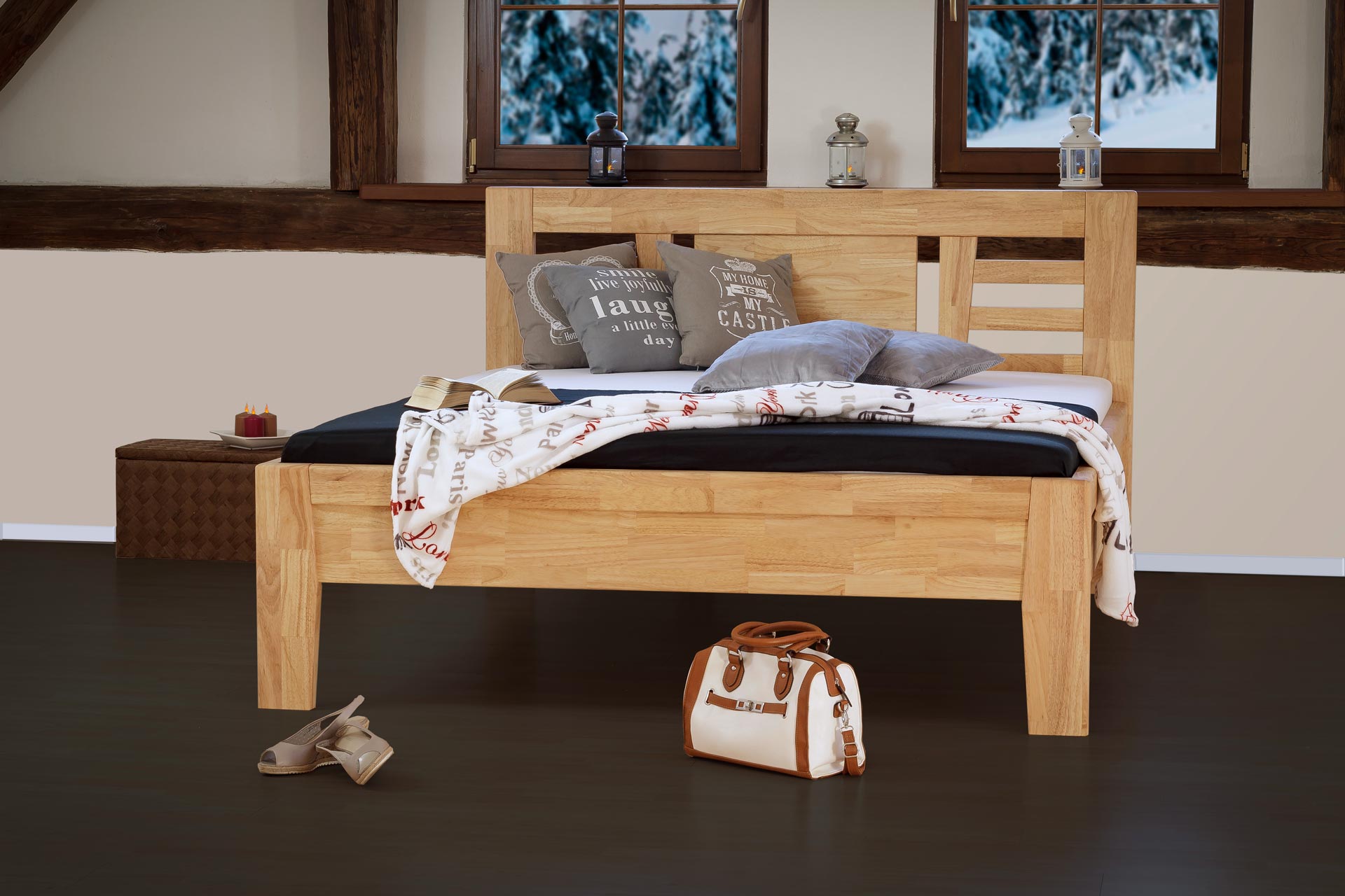 ECLISSI - masivní postele foto 2