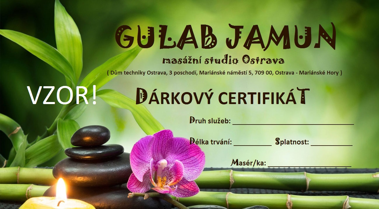 GULAB JAMUN masážní studio Ostrava foto 2