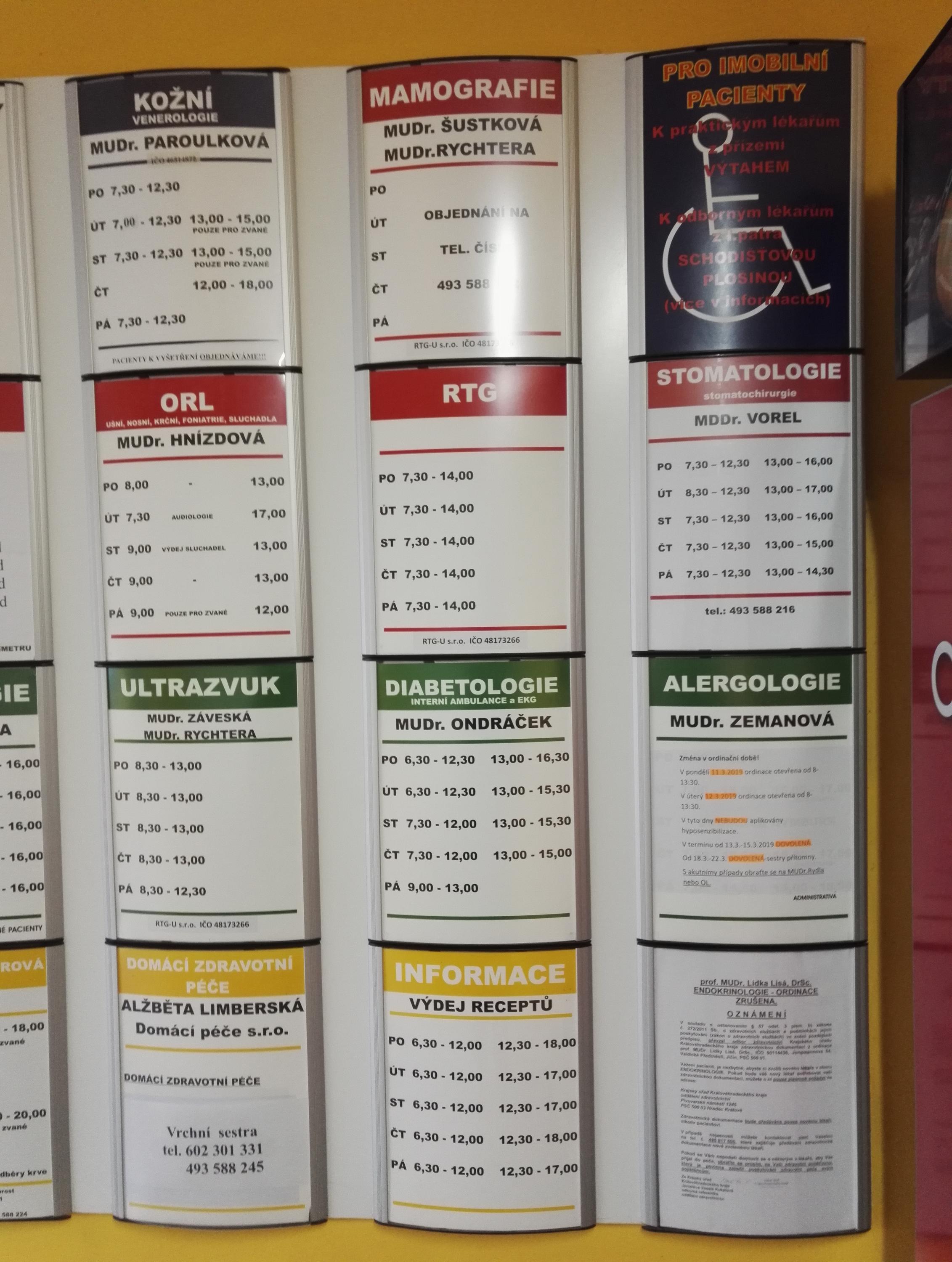 Společnost lékařů polikliniky Jičín, s.r.o. foto 3