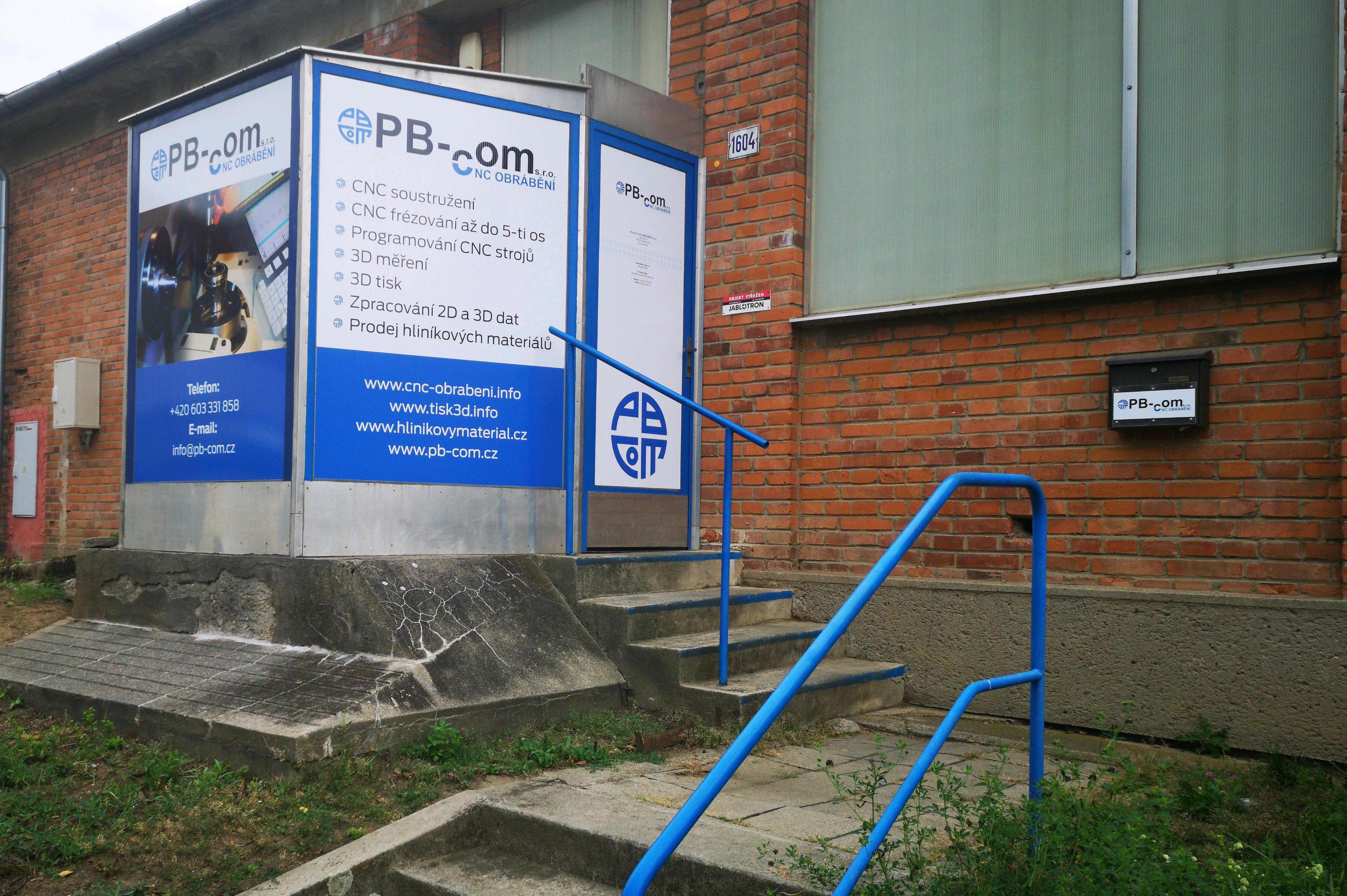 PB - com CNC OBRÁBĚNÍ, s.r.o.