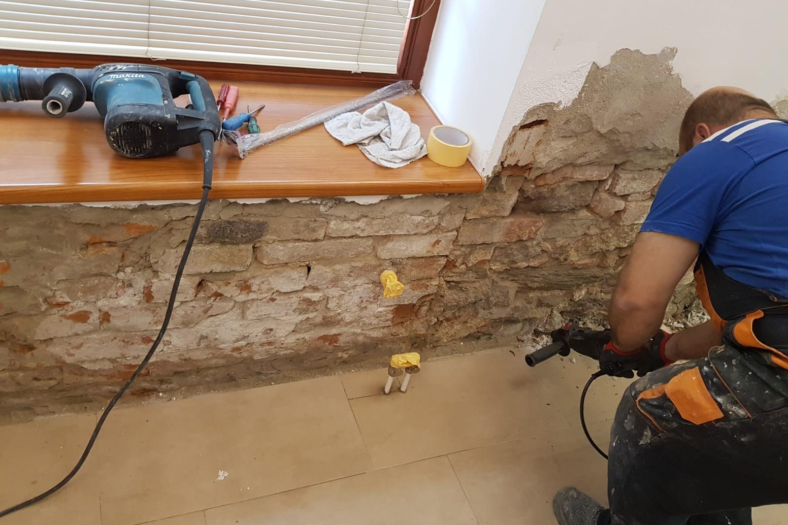 Injektáže a plošné injektáže